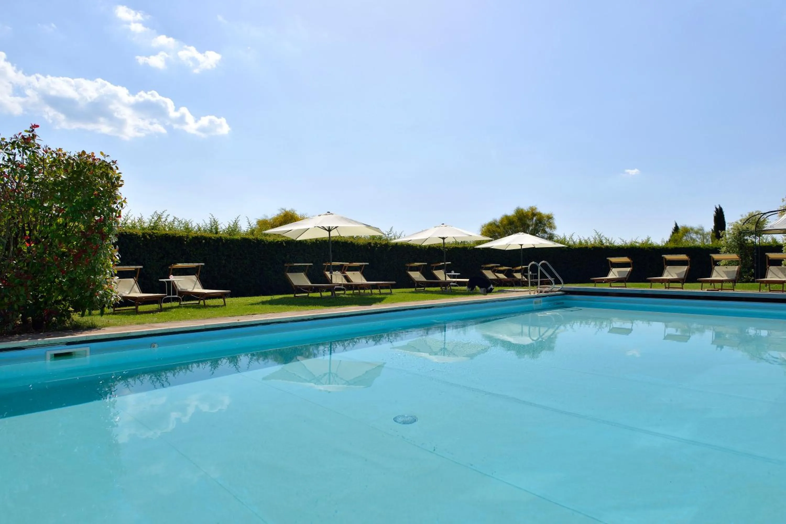 Pool view in Porsenna Resort