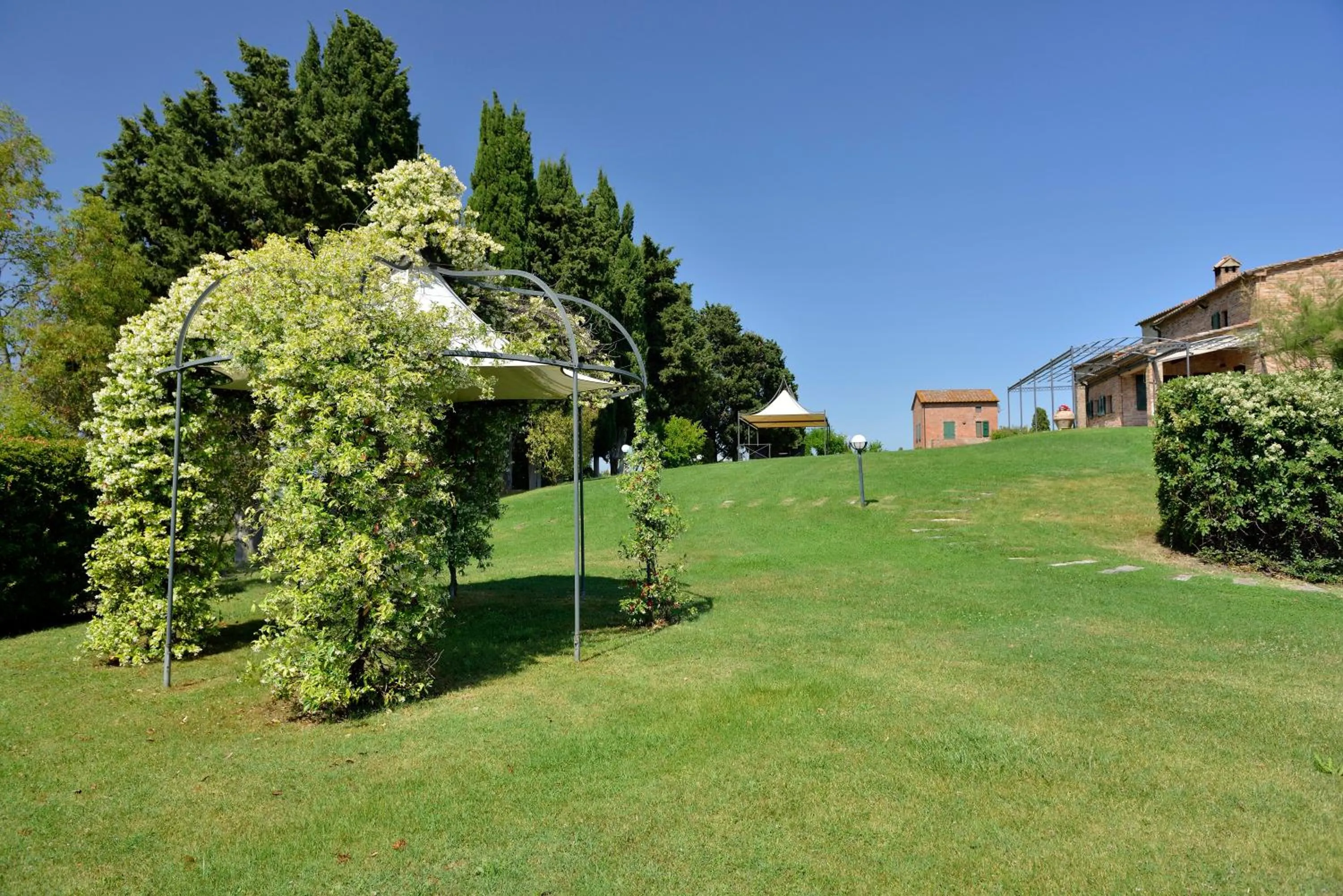 Garden view in Porsenna Resort