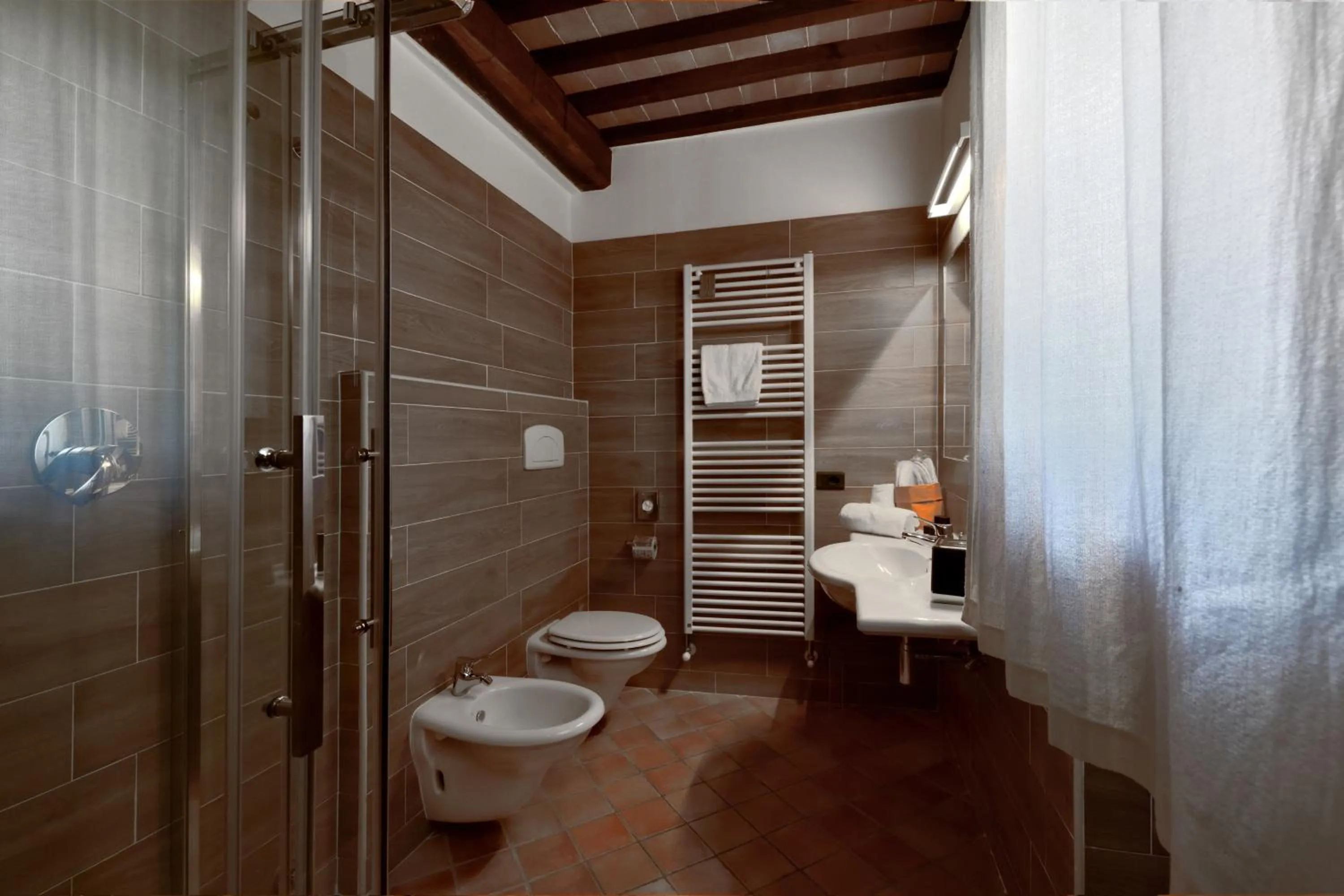 Bathroom in Porsenna Resort