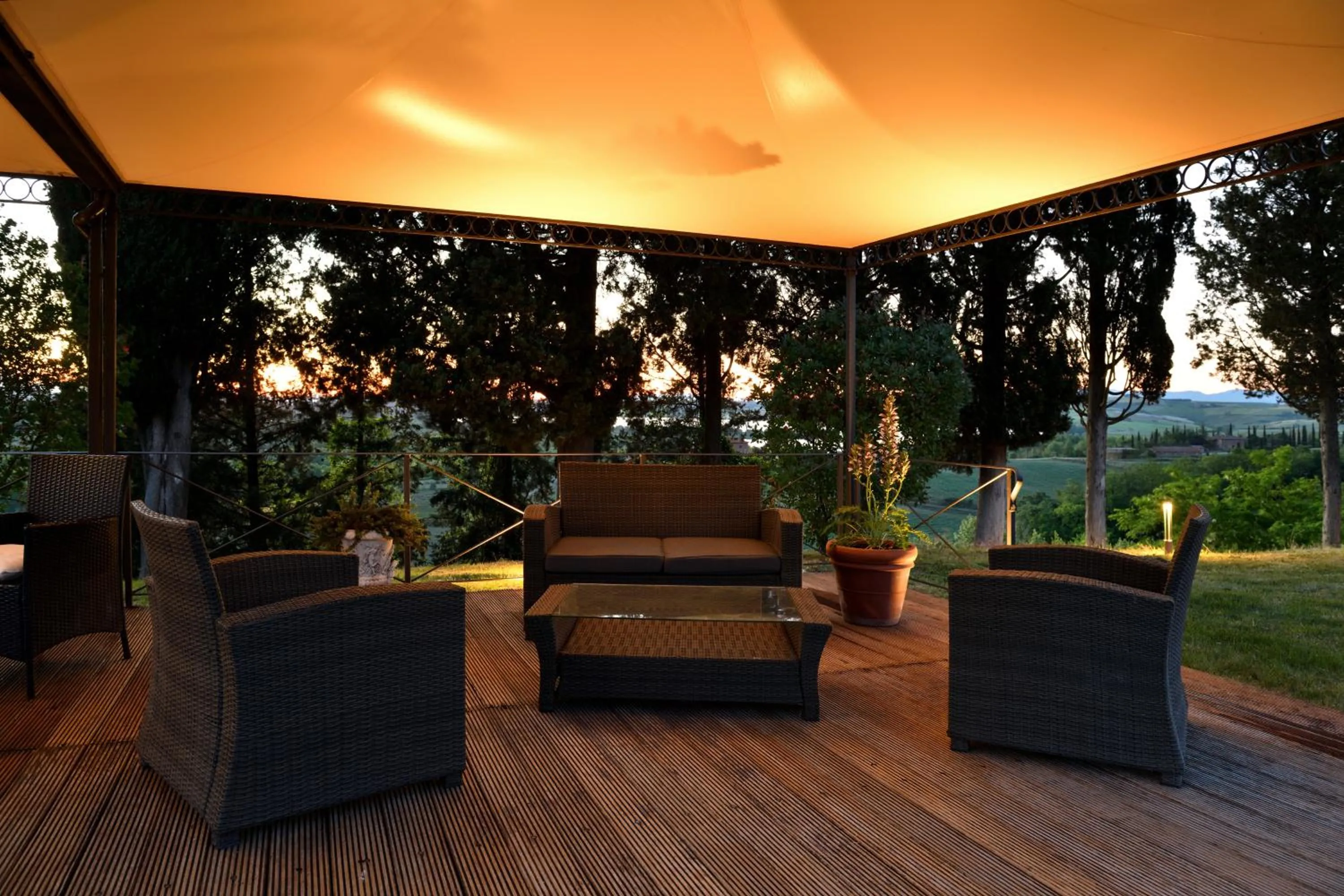 Patio in Porsenna Resort