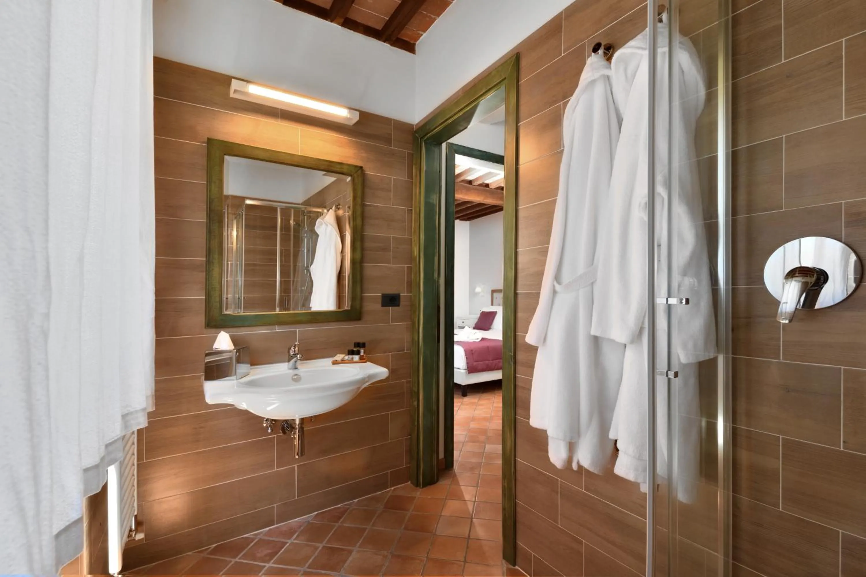 Bathroom in Porsenna Resort