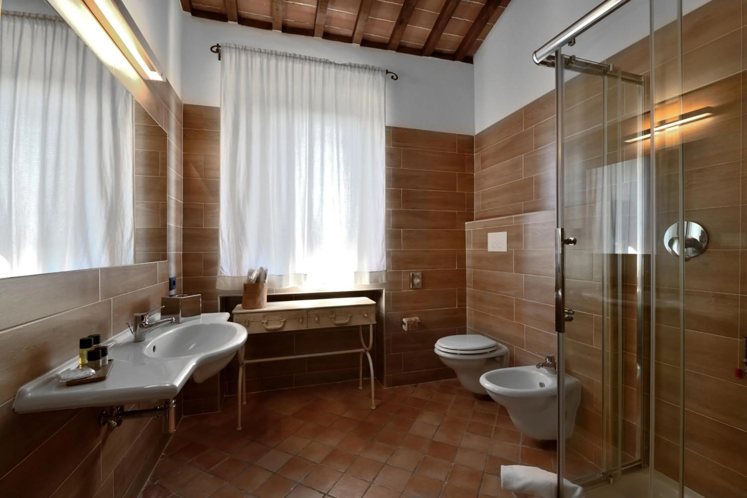 Bathroom in Porsenna Resort