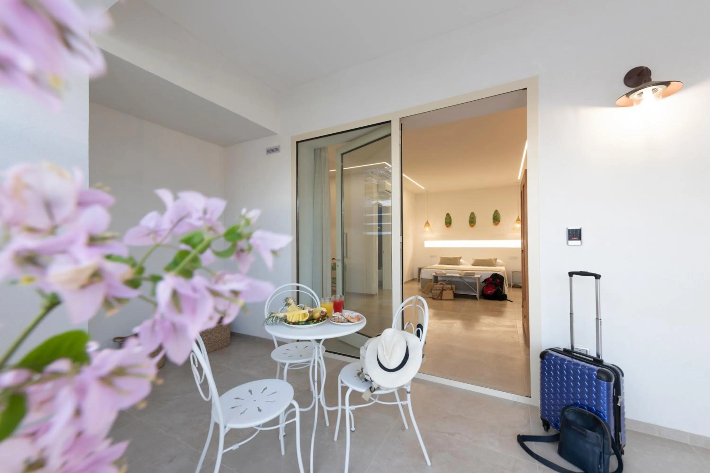 Patio in Livantea Agriresort e Residence