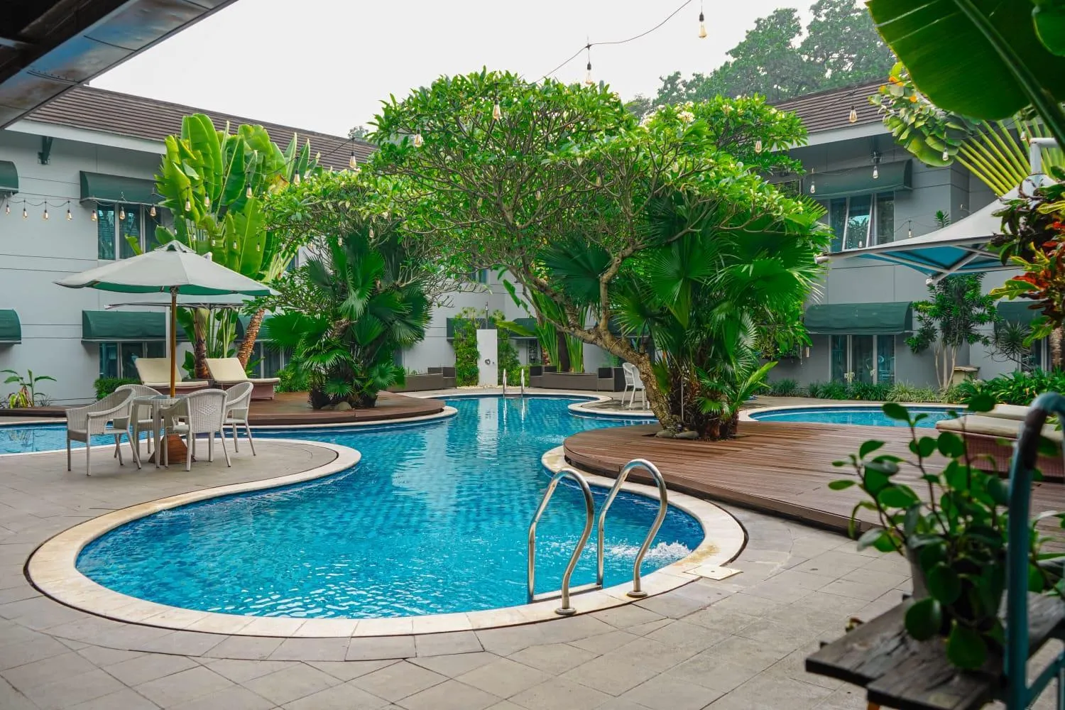 Swimming pool in Patra Bandung Hotel
