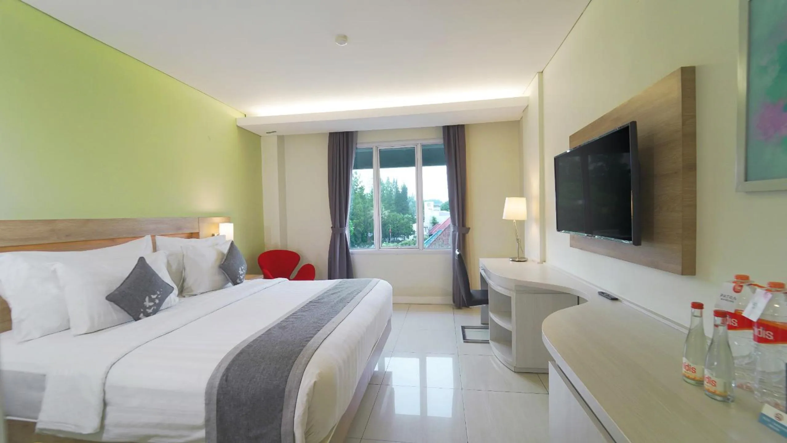Bed in Patra Bandung Hotel