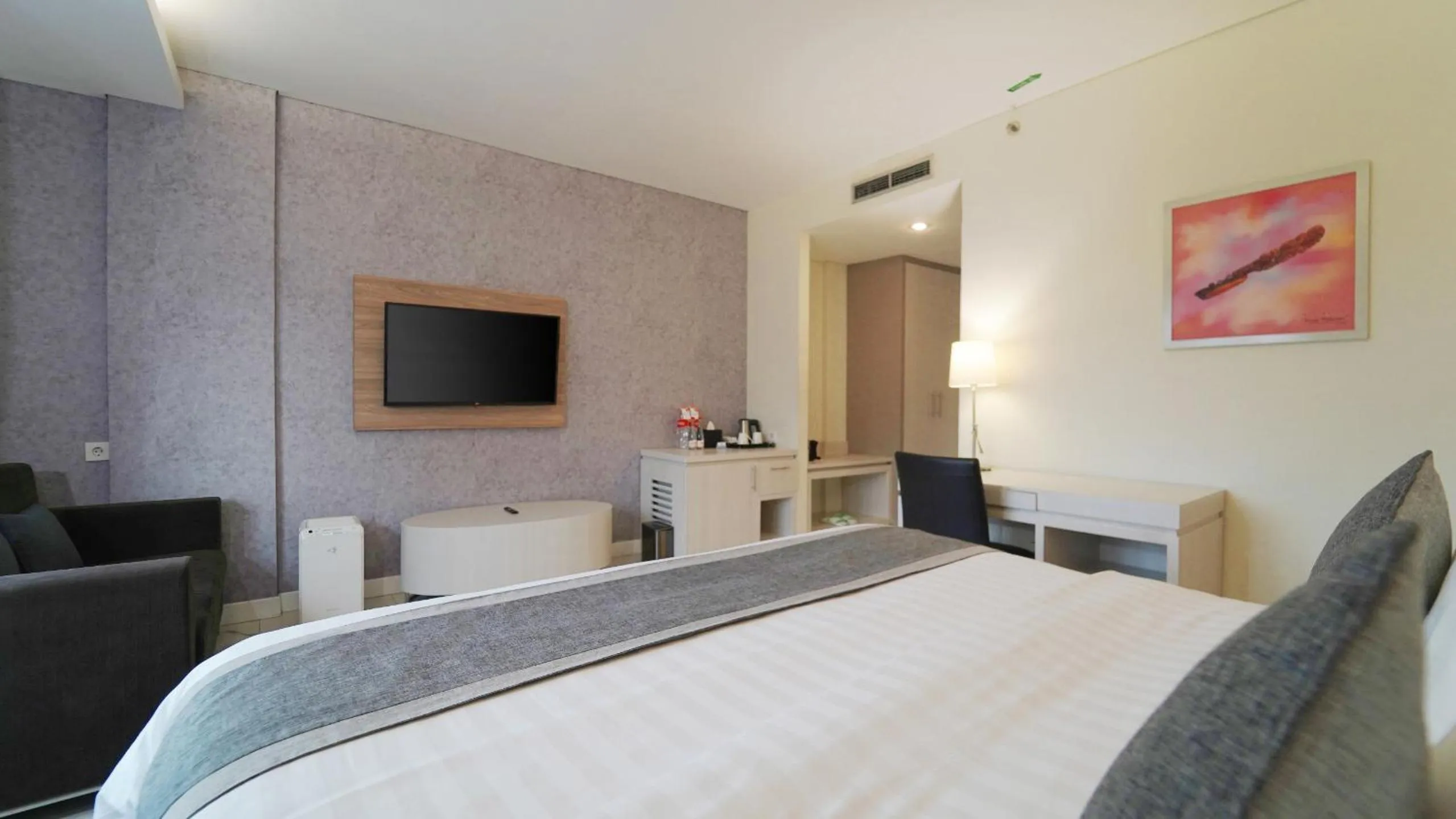 Bed in Patra Bandung Hotel