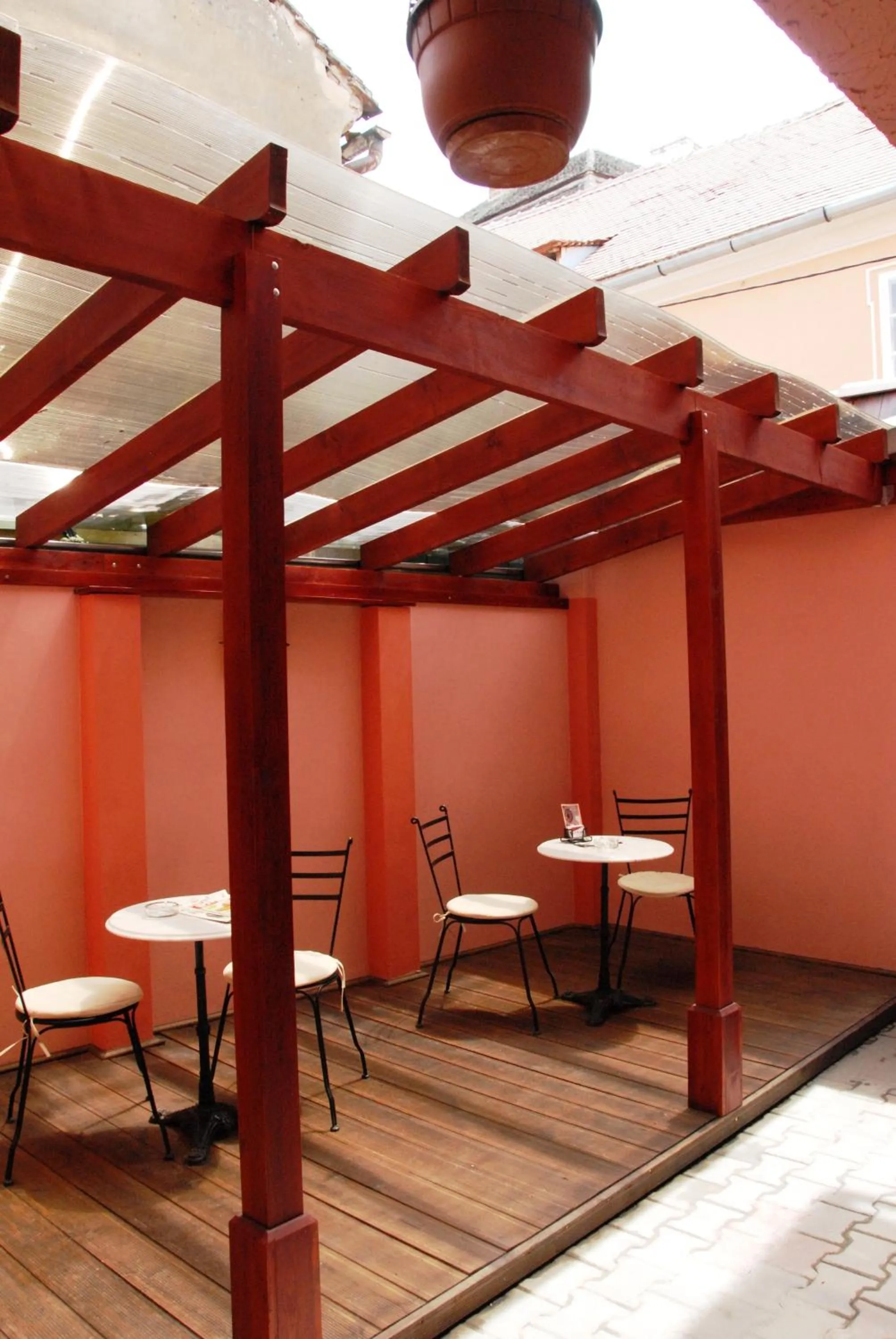 Balcony/Terrace in Pensiunea Podul Minciunilor