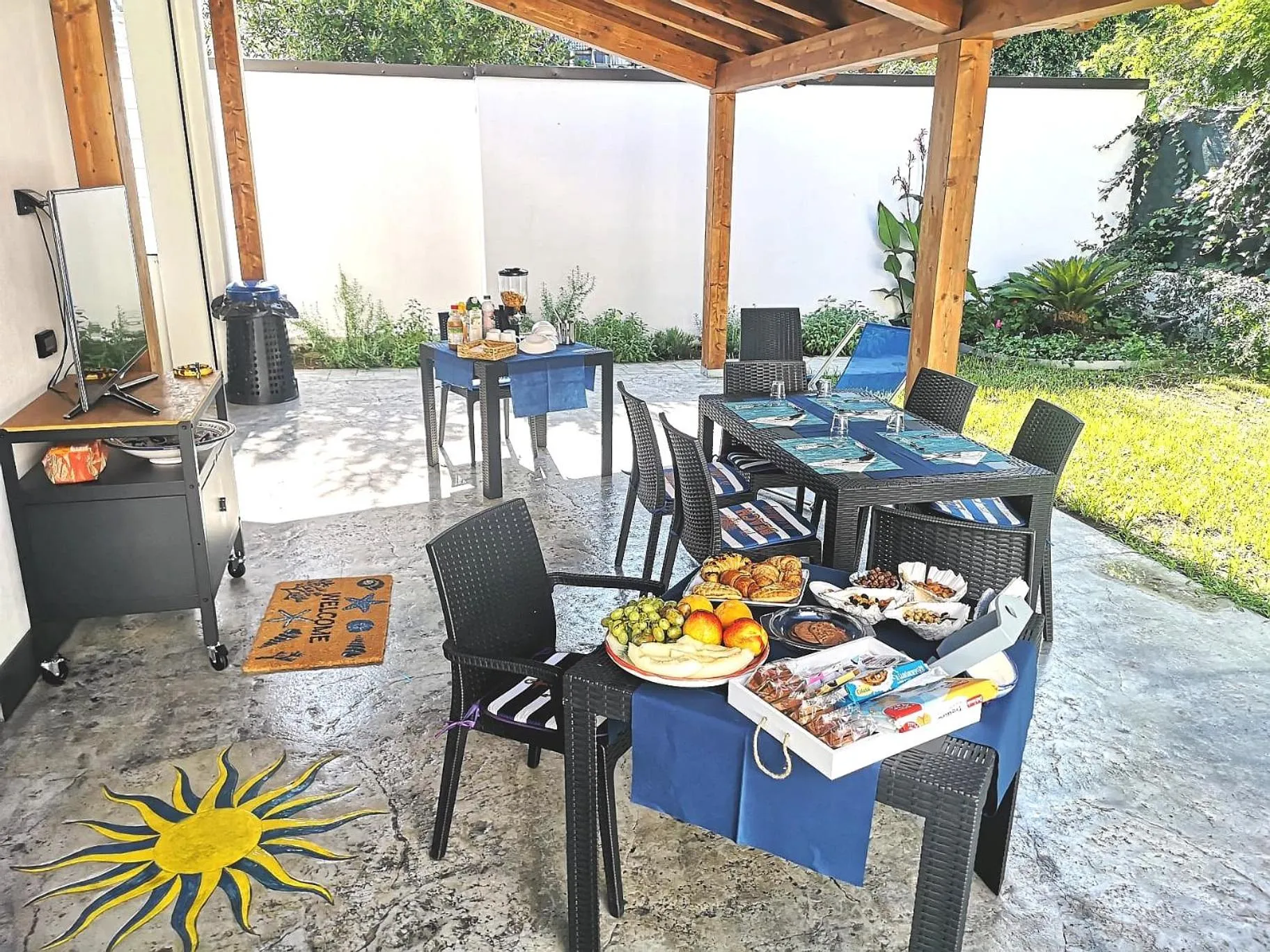 Patio in La Casa di Anna