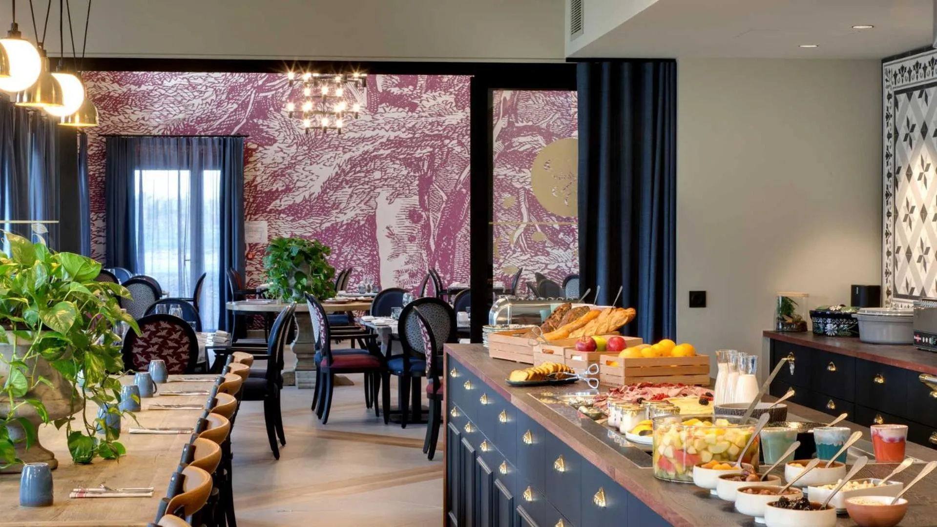 Buffet breakfast in Château Fage La Maison des Vignes - Saint-Émilion