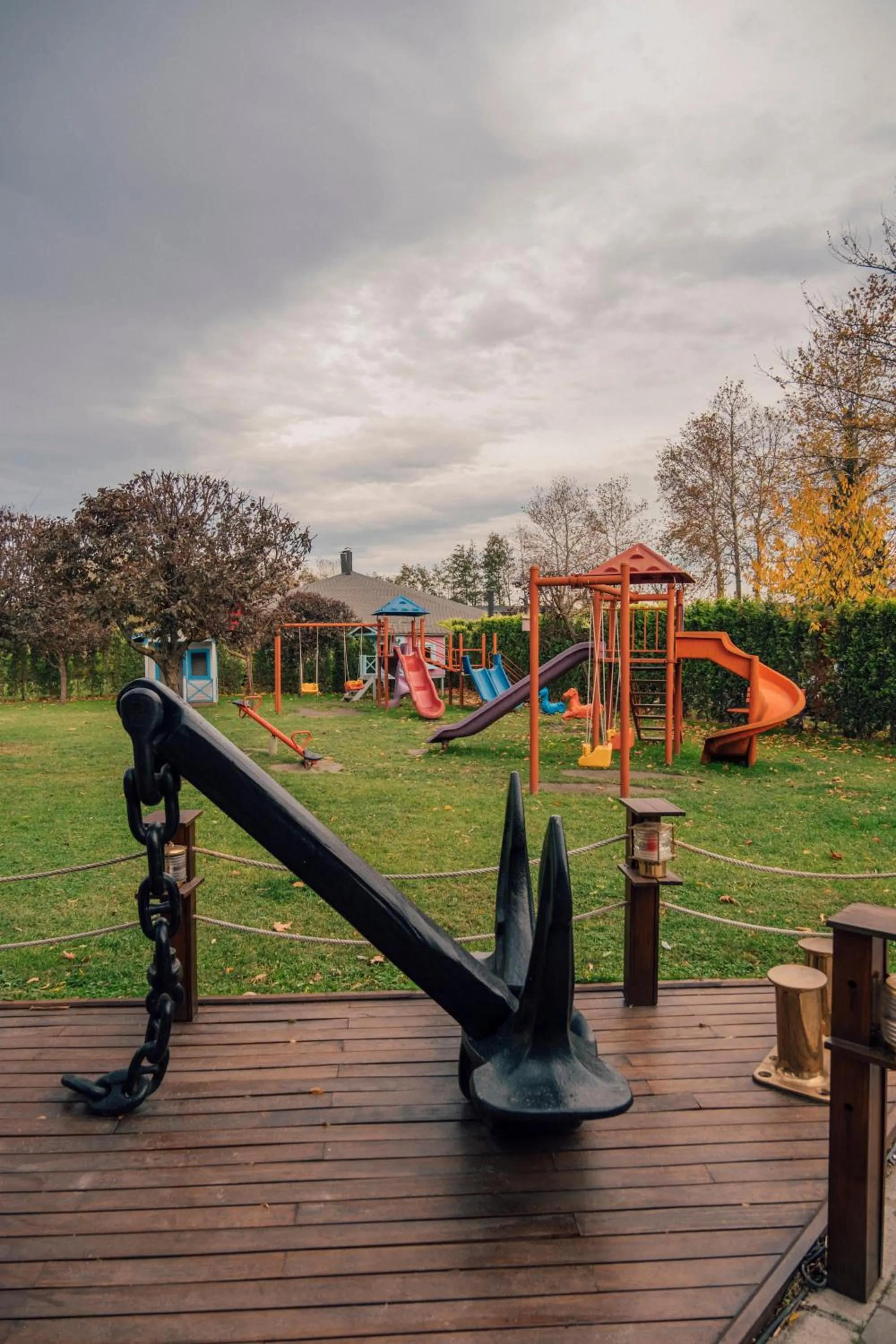 Children play ground in Gölevi Resort Sapanca