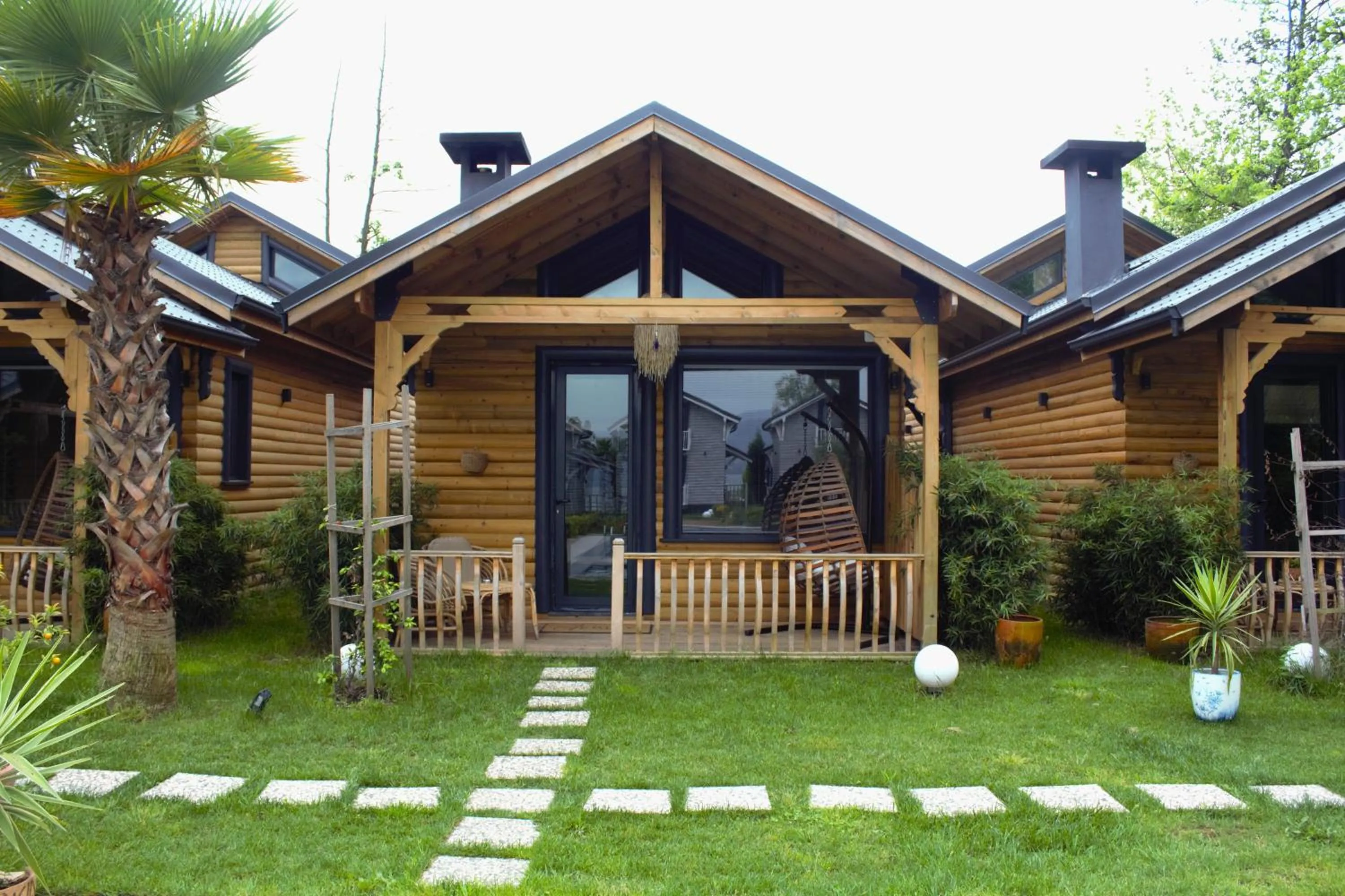 Garden in Gölevi Resort Sapanca