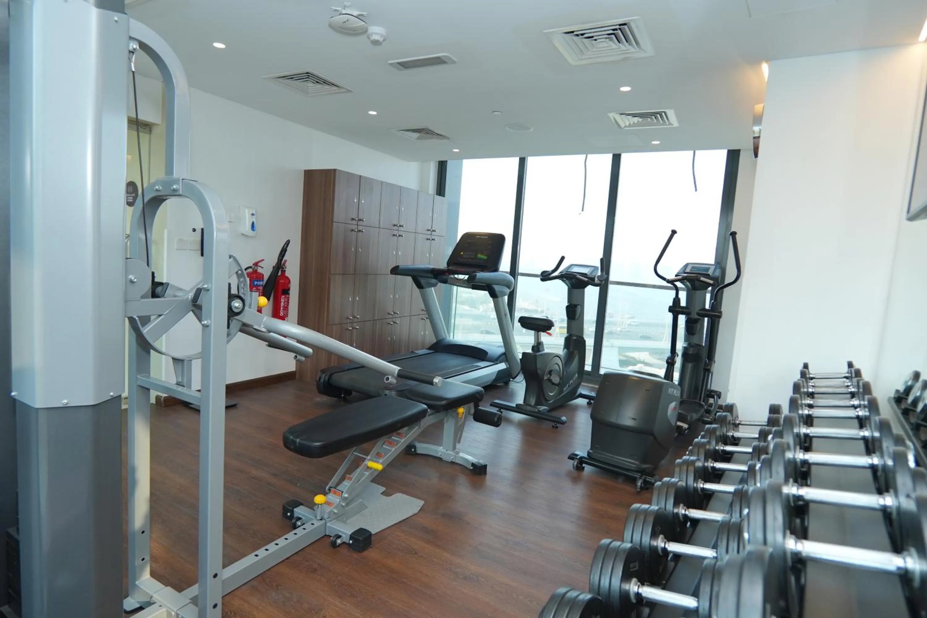 Fitness centre/facilities in Pavilion Hotel Al Jaddaf Managed by Nooa