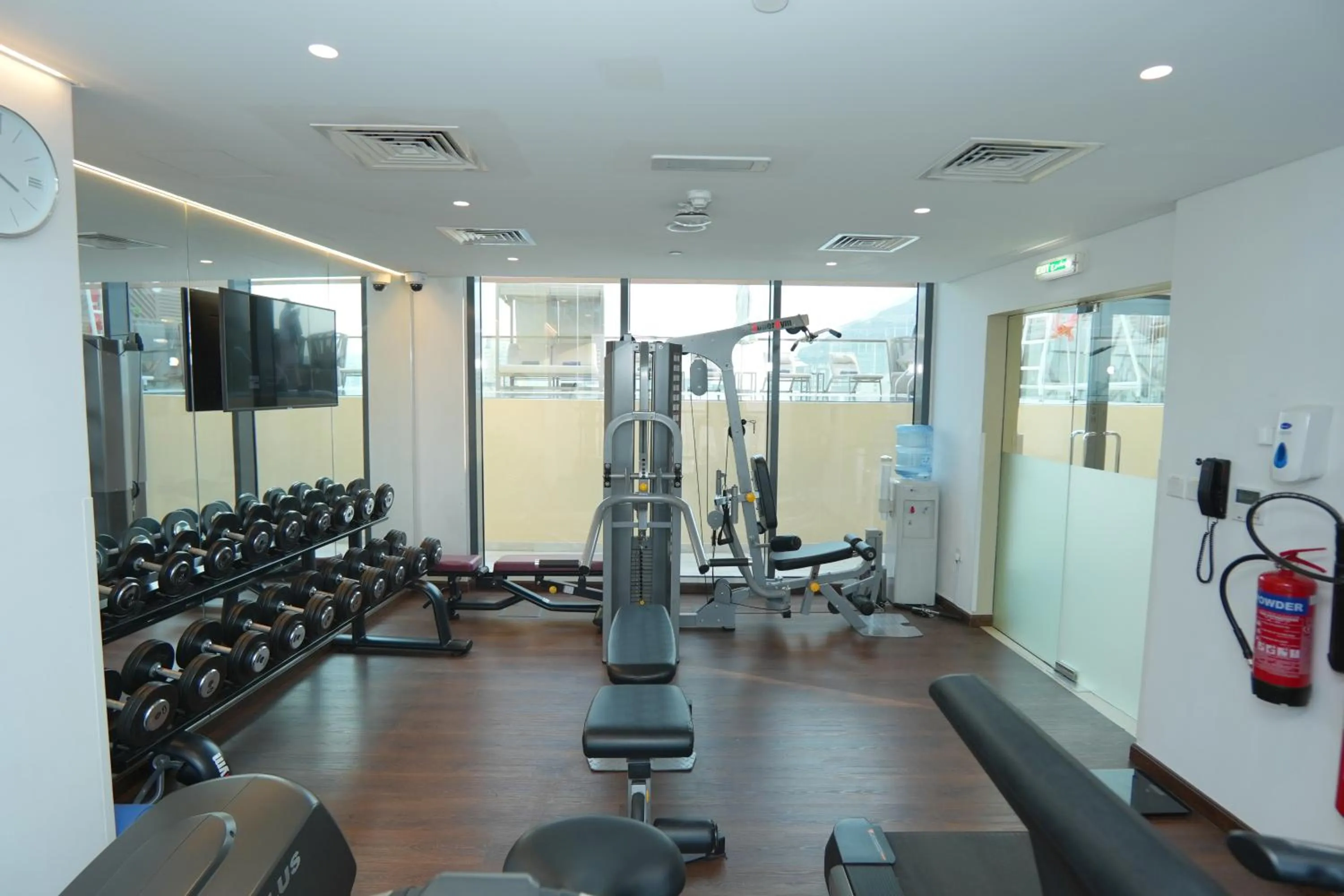Fitness centre/facilities in Pavilion Hotel Al Jaddaf Managed by Nooa