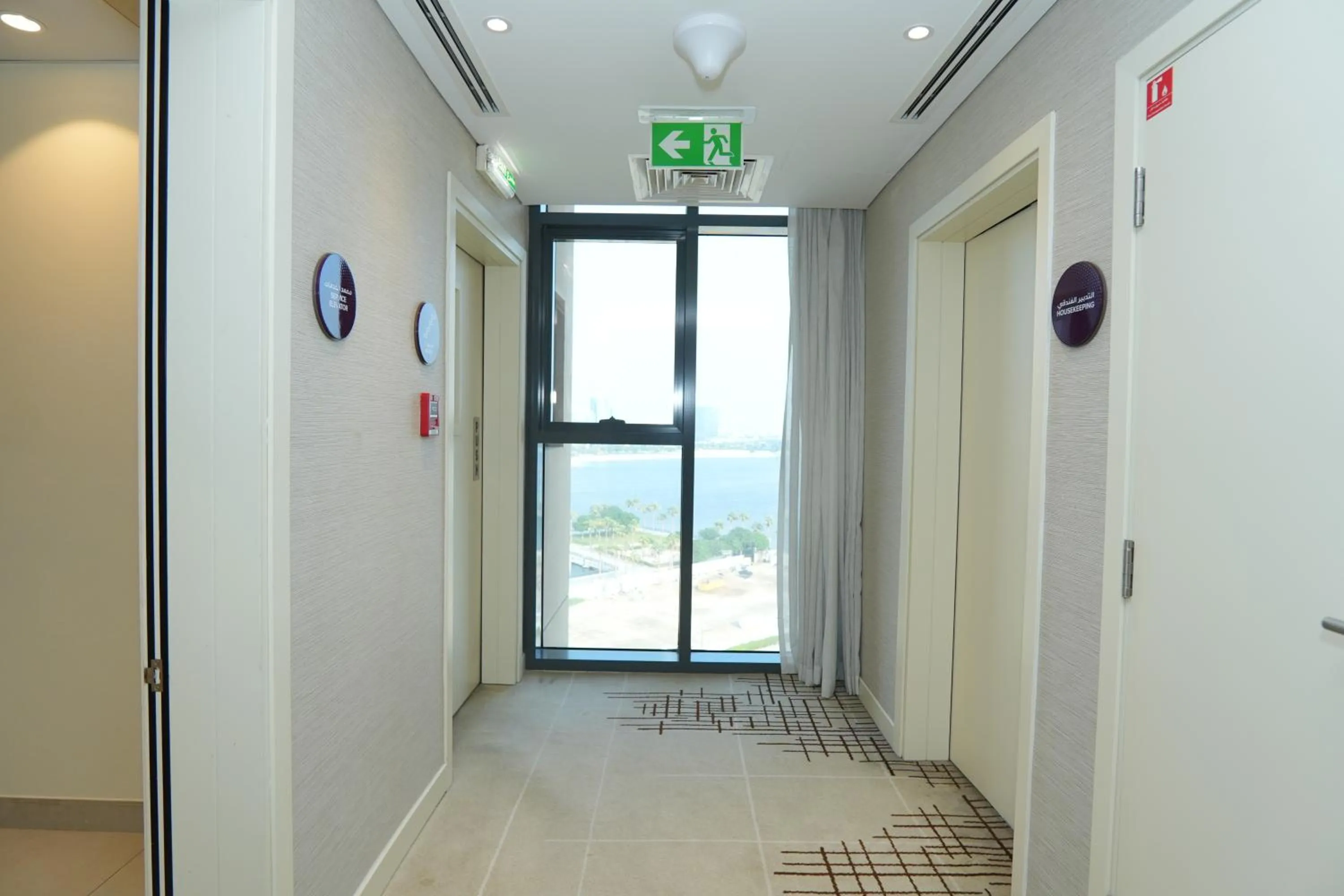 Property building in Pavilion Hotel Al Jaddaf Managed by Nooa