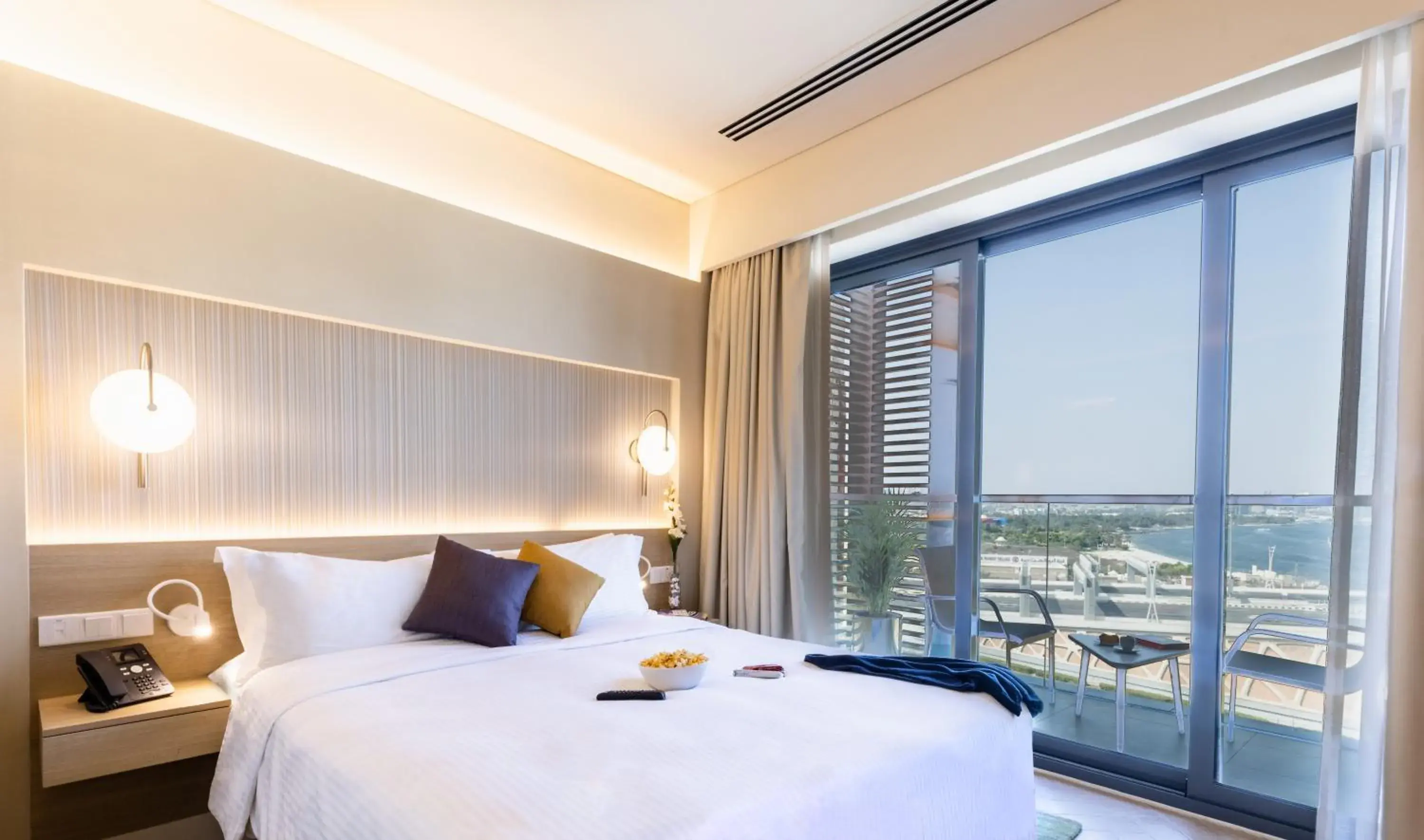 Deluxe Room with Balcony (Promenade and City View) in Citadines Culture Village Dubai, Waterfront Jaddaf Deluxe Room with Balcony (Promenade and City View) in Citadines Culture Village Dubai, Waterfront Jaddaf