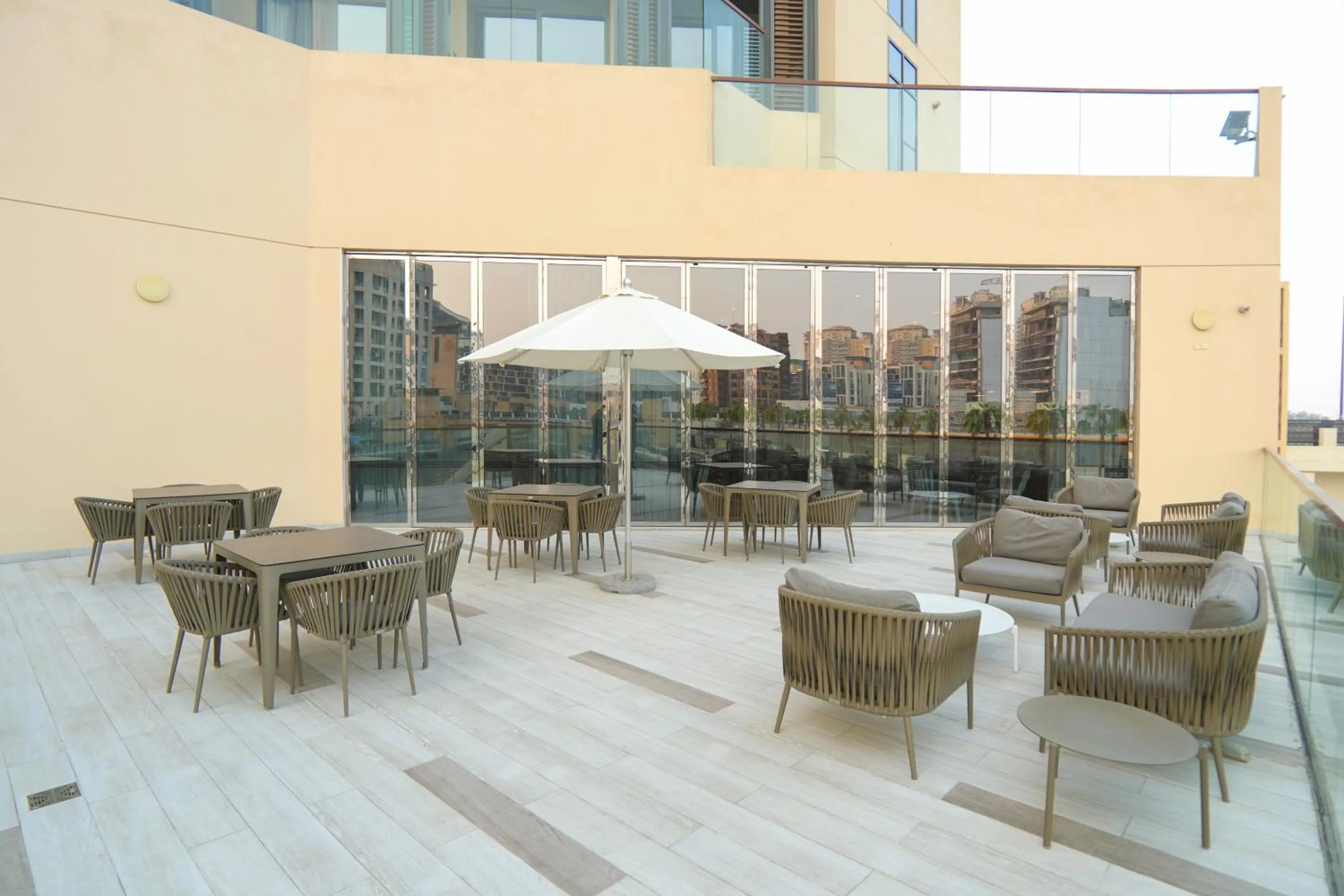 Balcony/Terrace in Pavilion Hotel Al Jaddaf Managed by Nooa