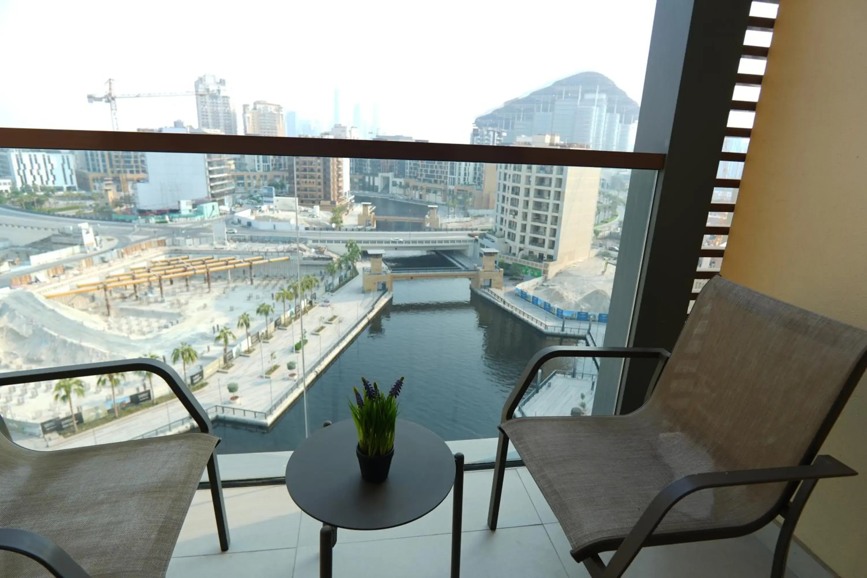 Premier Room with Balcony (Promenade and City View) in Pavilion Hotel Al Jaddaf Managed by Nooa Premier Room with Balcony (Promenade and City View) in Pavilion Hotel Al Jaddaf Managed by Nooa