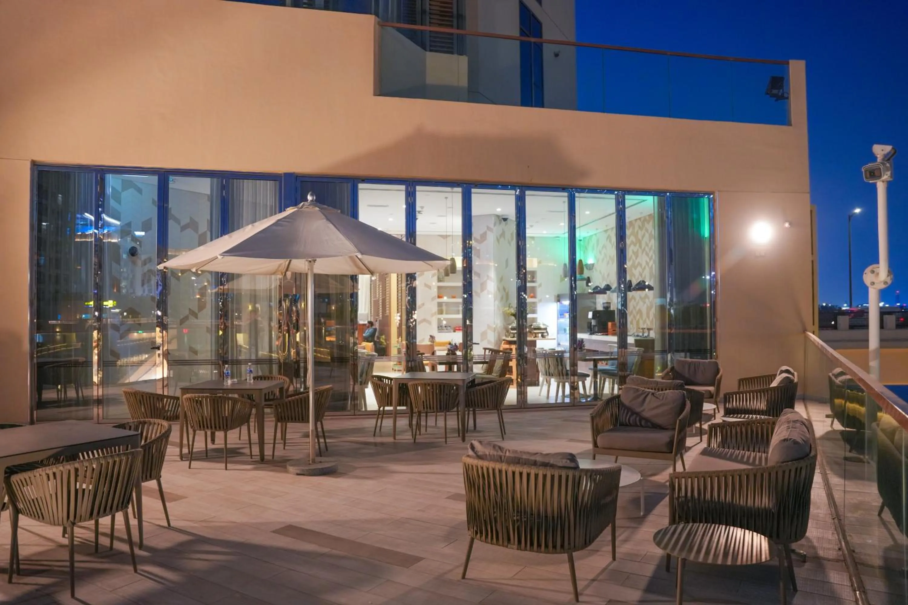 Property building in Pavilion Hotel Al Jaddaf Managed by Nooa