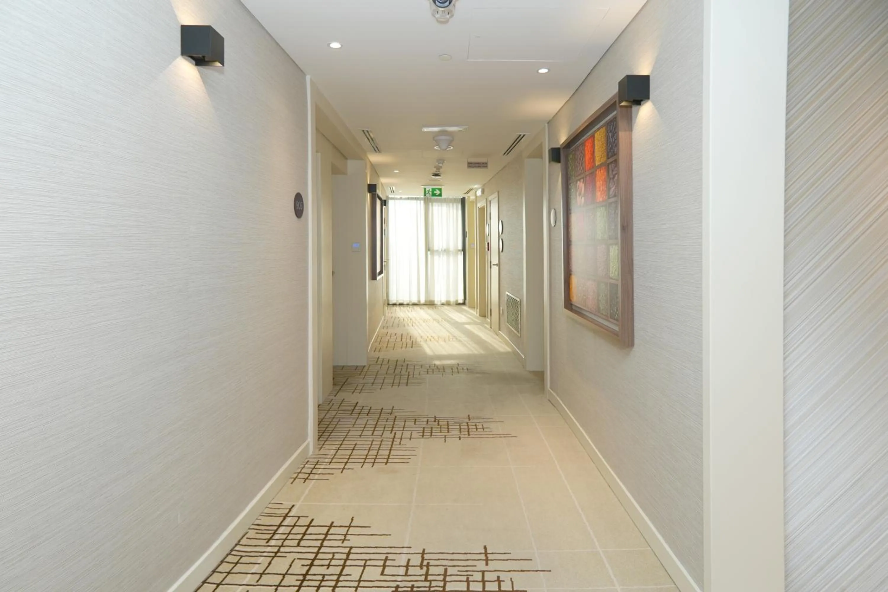 Property building in Pavilion Hotel Al Jaddaf Managed by Nooa