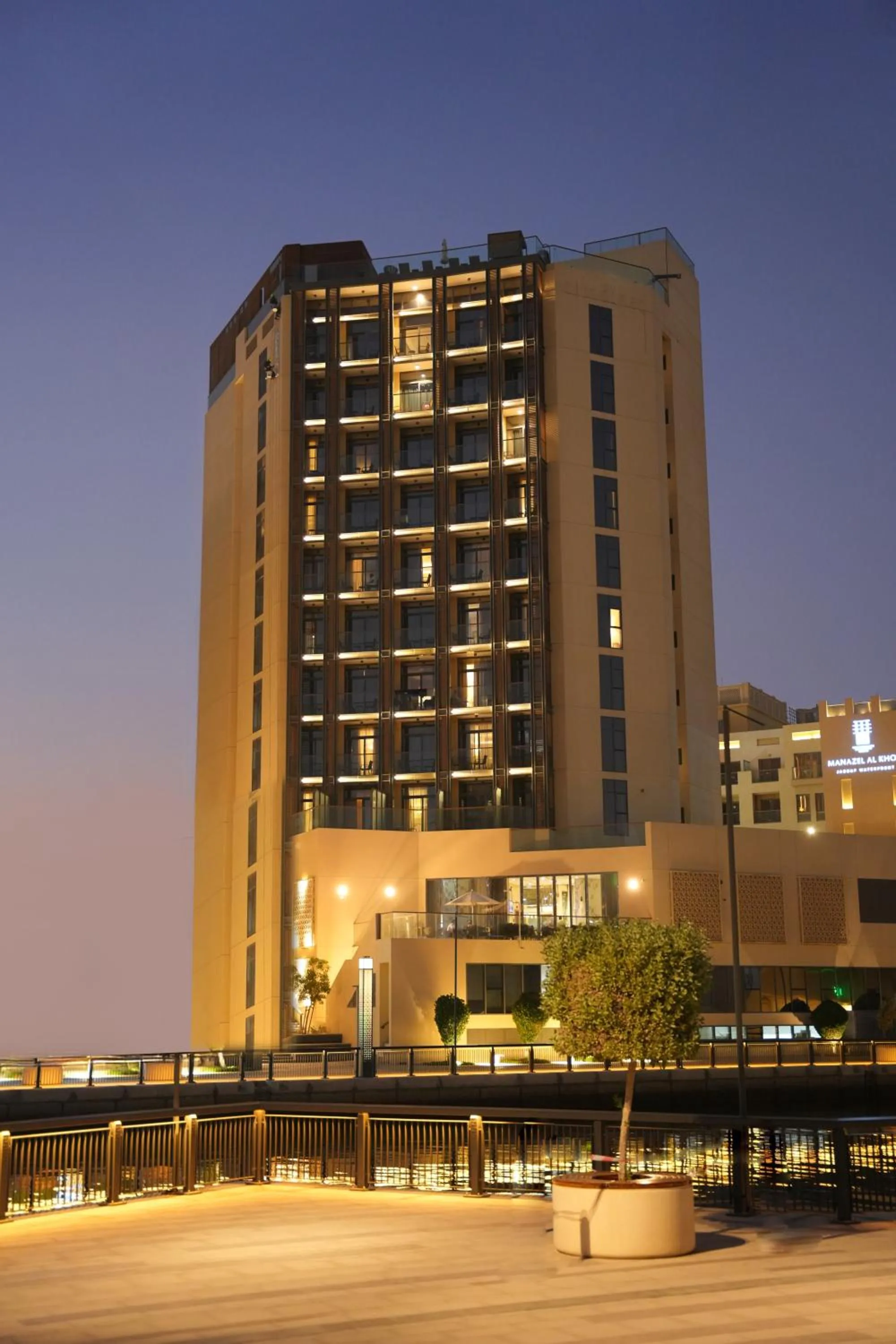 Property building in Pavilion Hotel Al Jaddaf Managed by Nooa