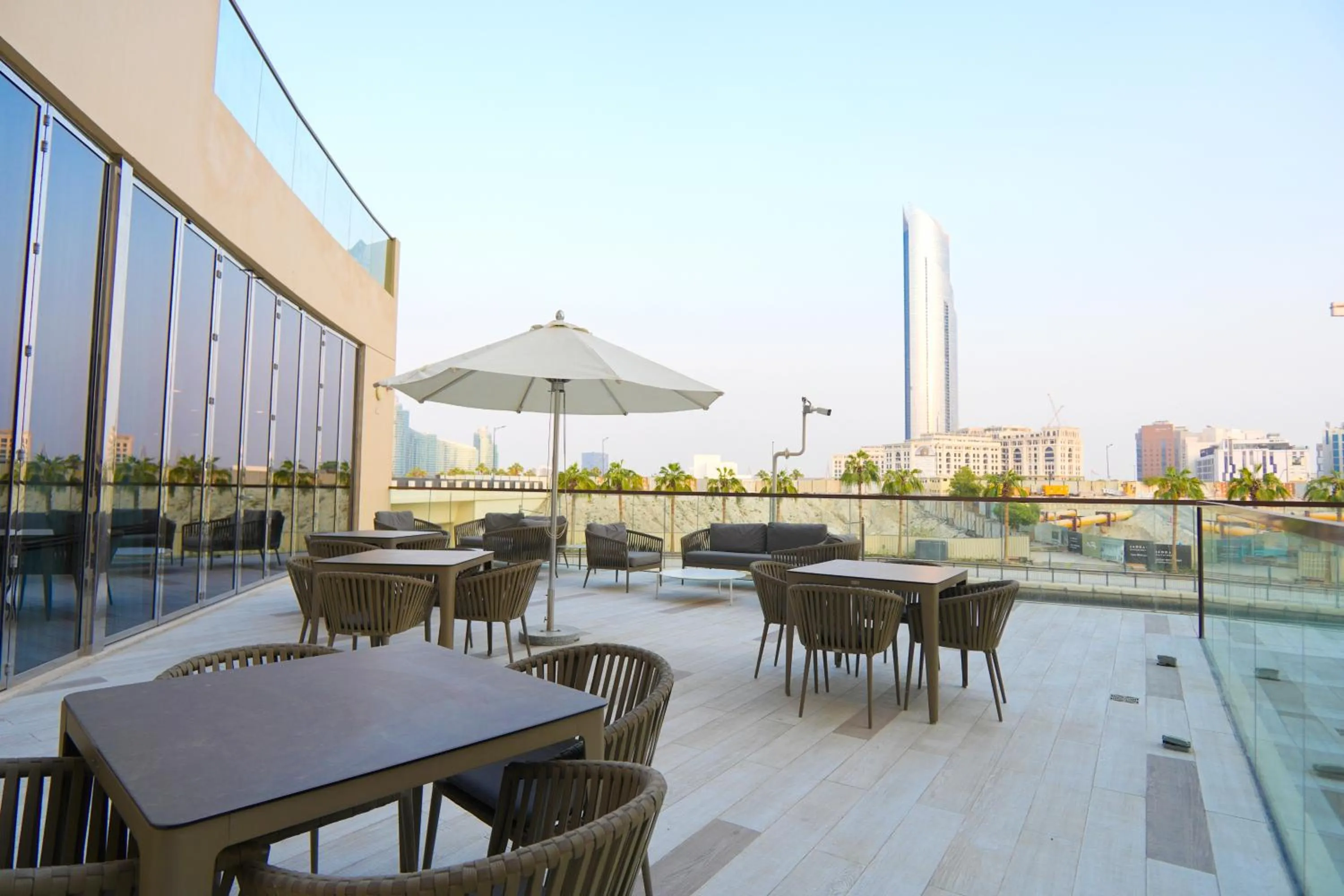 Balcony/Terrace in Pavilion Hotel Al Jaddaf Managed by Nooa