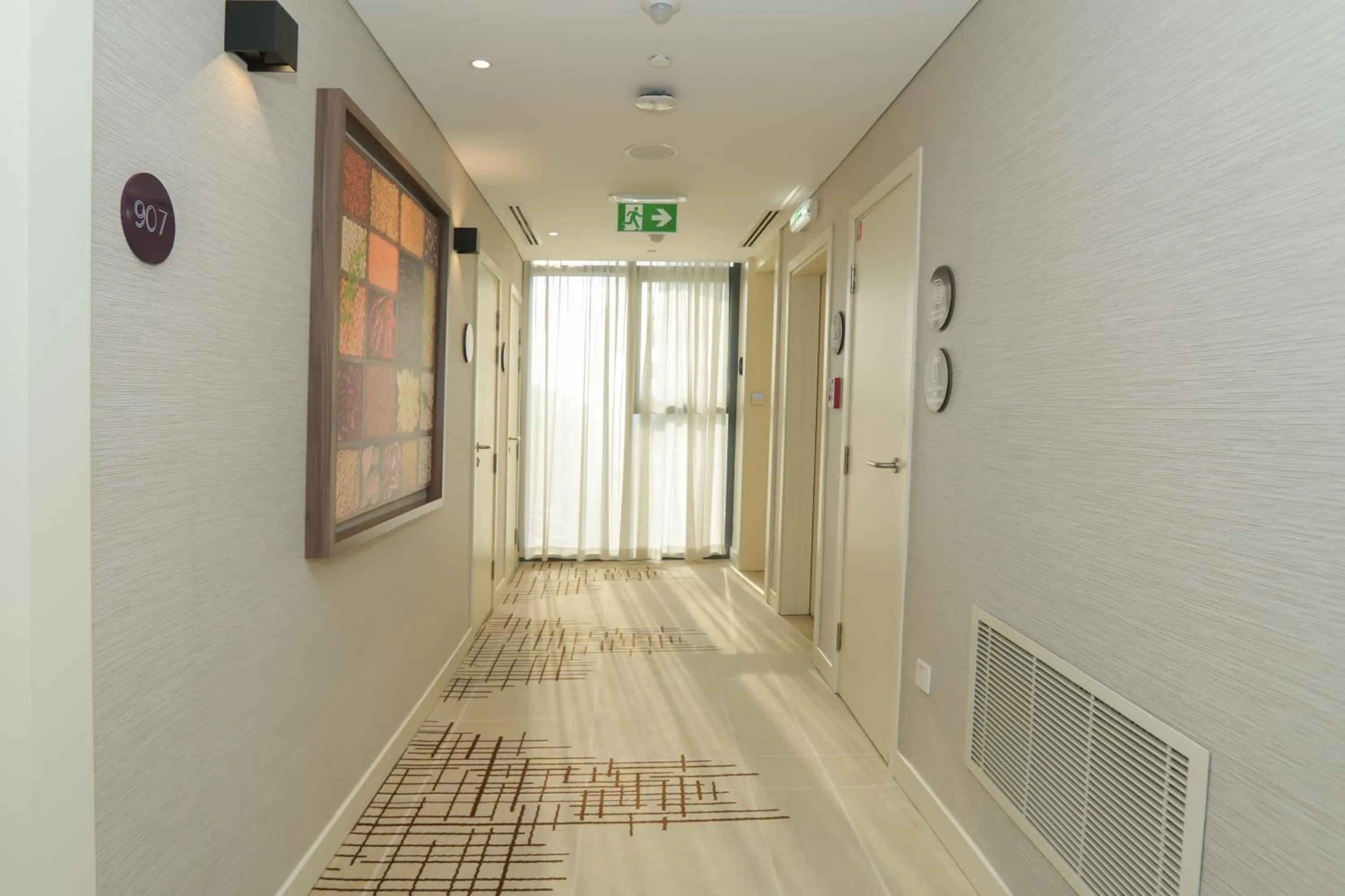 Property building in Pavilion Hotel Al Jaddaf Managed by Nooa