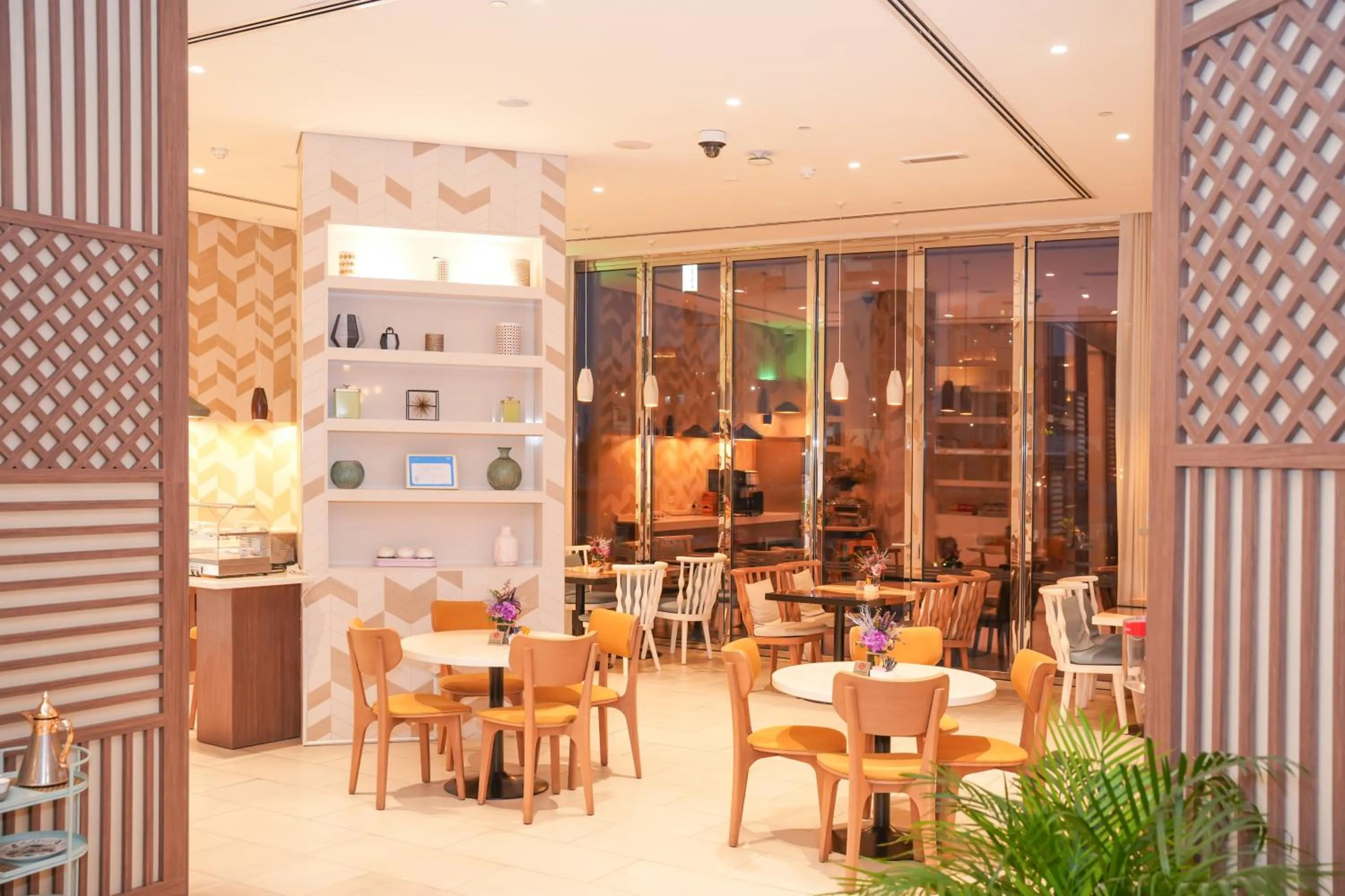 Dining area in Pavilion Hotel Al Jaddaf Managed by Nooa