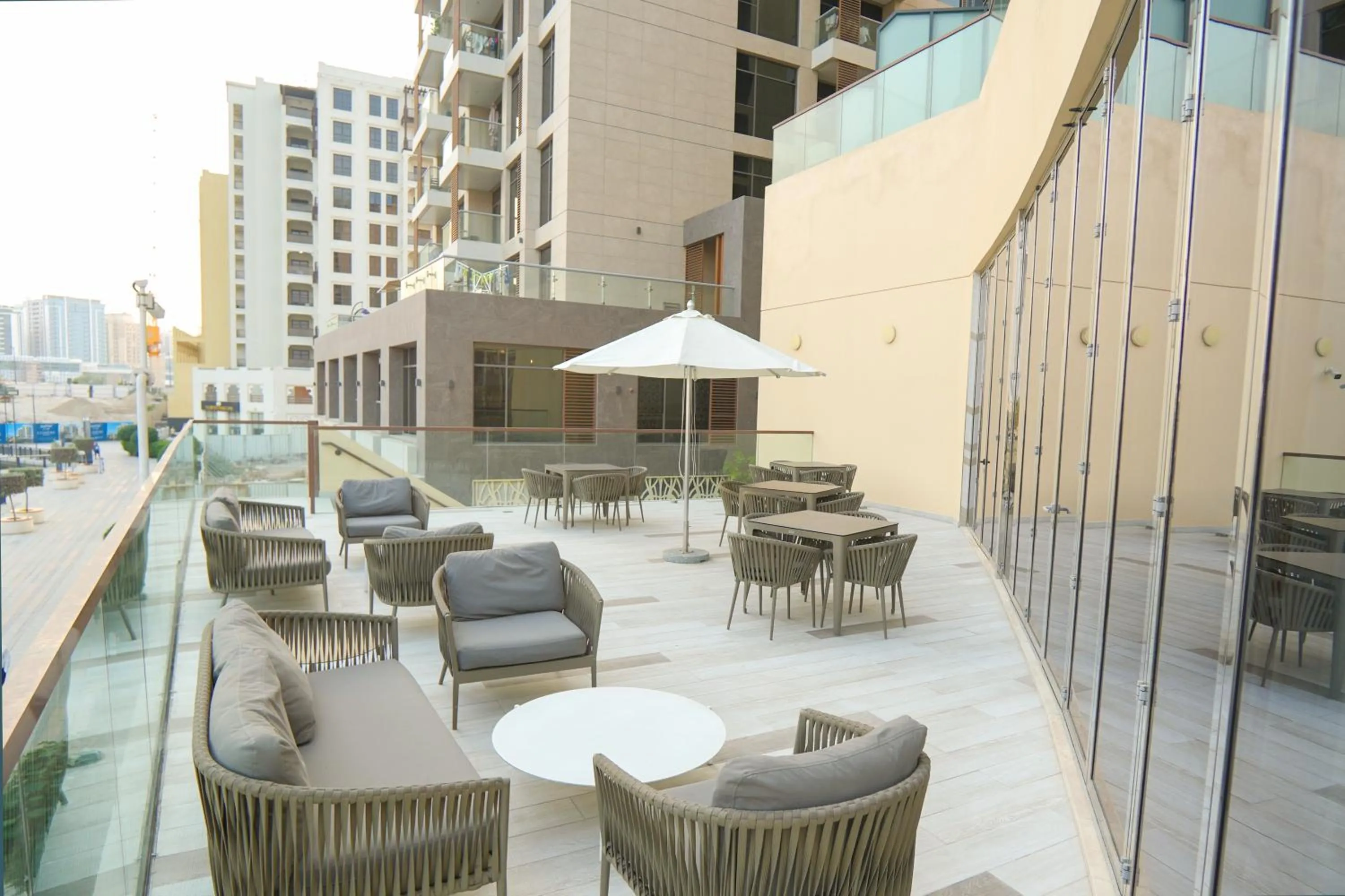 Balcony/Terrace in Pavilion Hotel Al Jaddaf Managed by Nooa