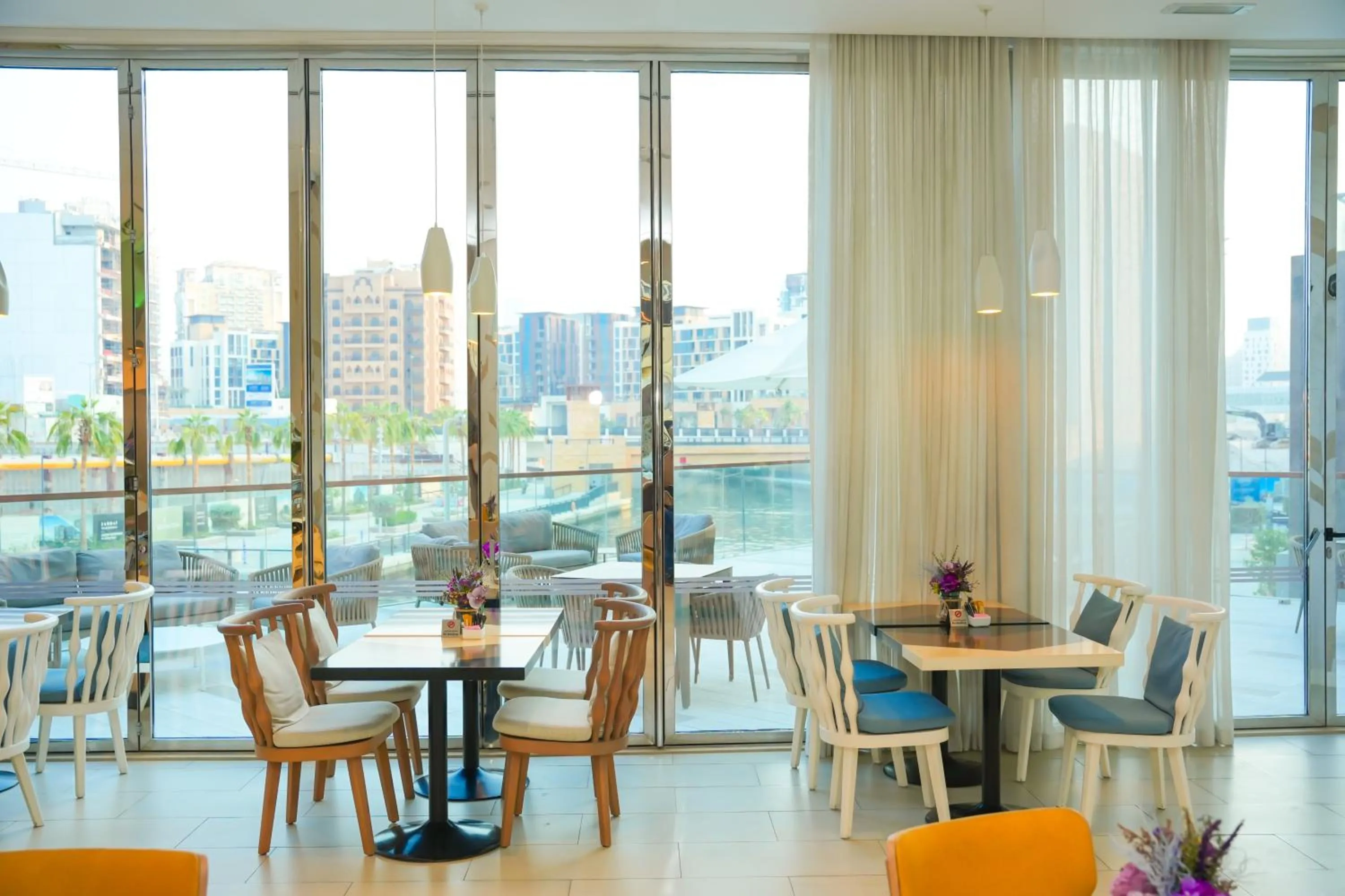 Seating area in Pavilion Hotel Al Jaddaf Managed by Nooa