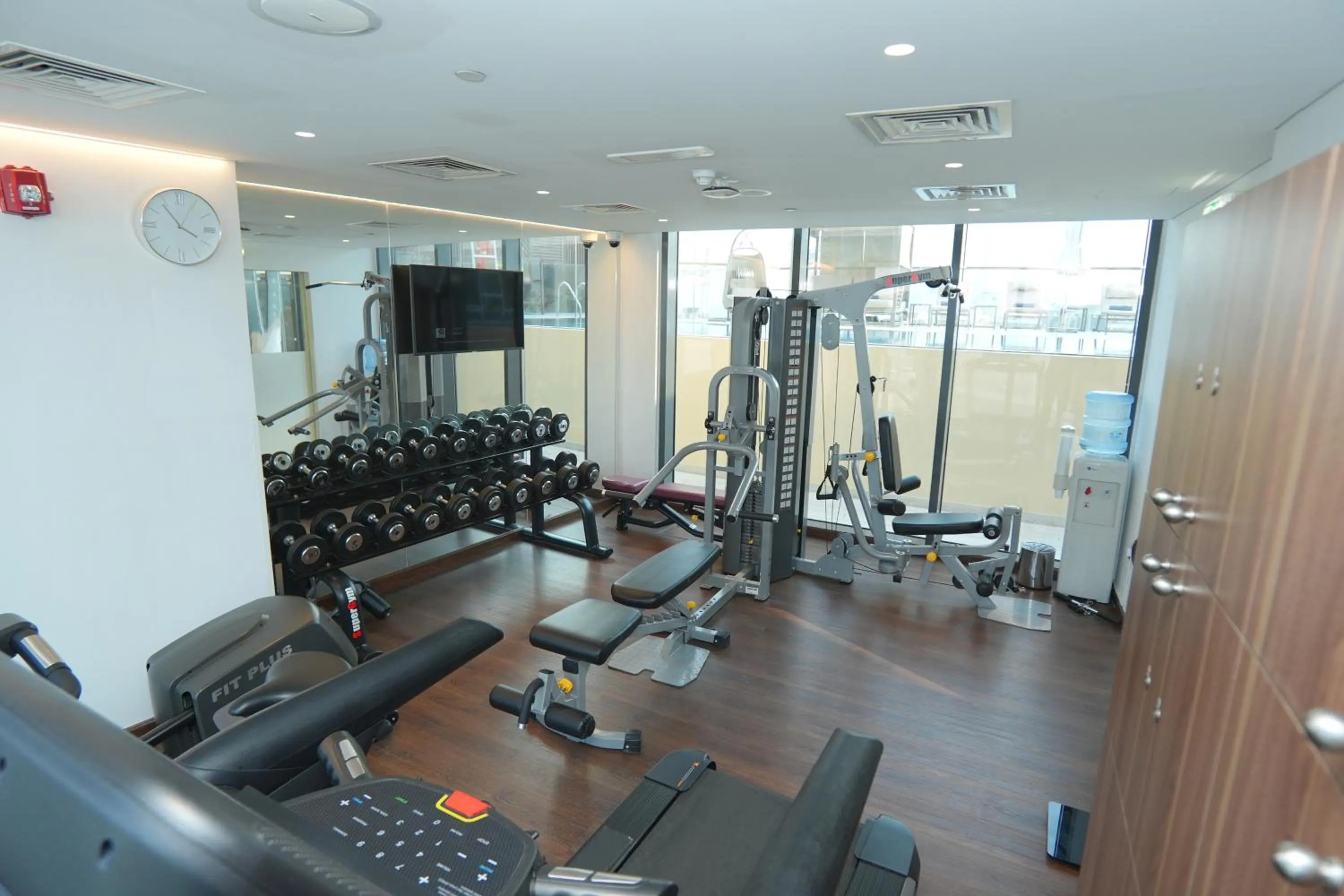 Fitness centre/facilities in Pavilion Hotel Al Jaddaf Managed by Nooa