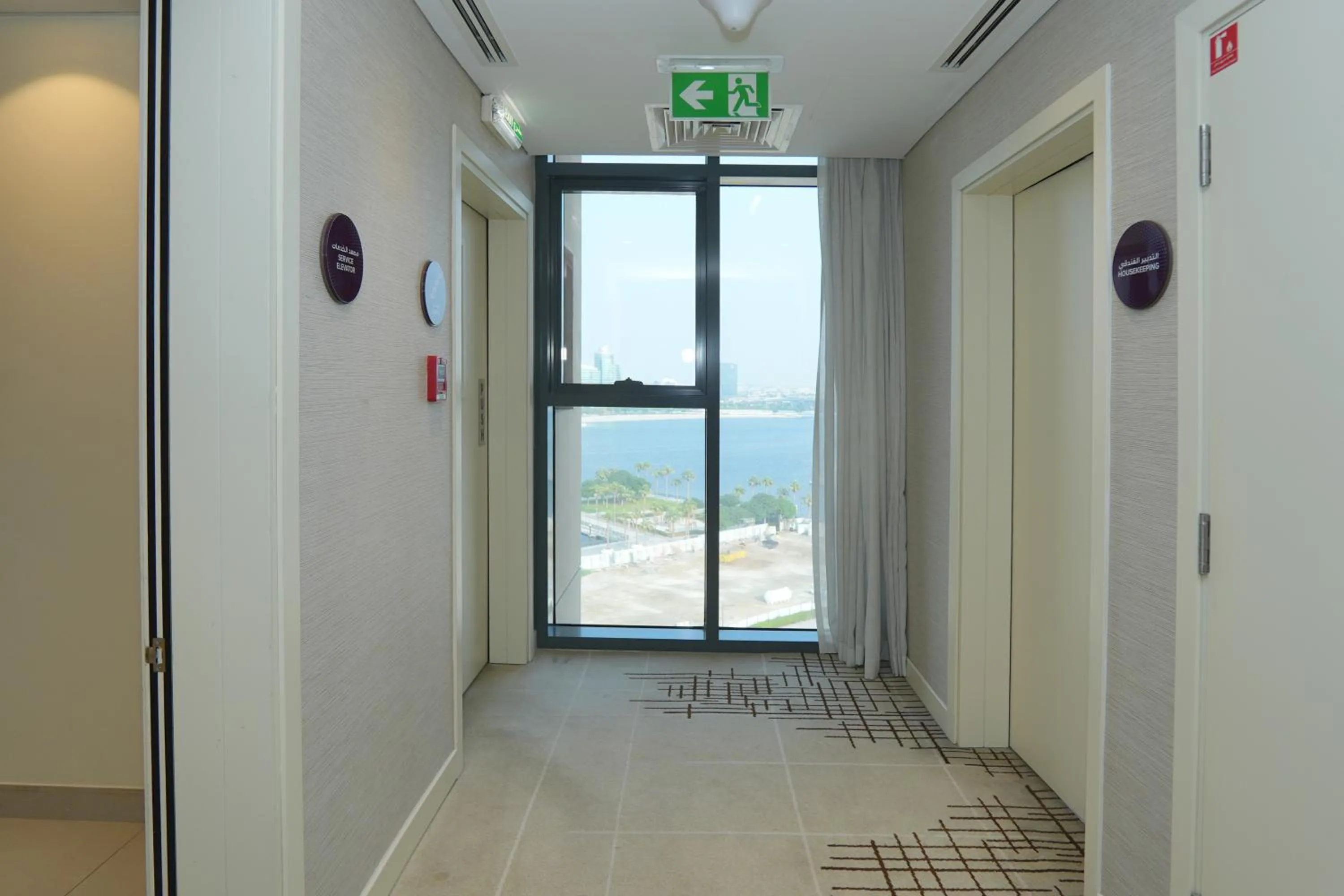 Property building in Pavilion Hotel Al Jaddaf Managed by Nooa