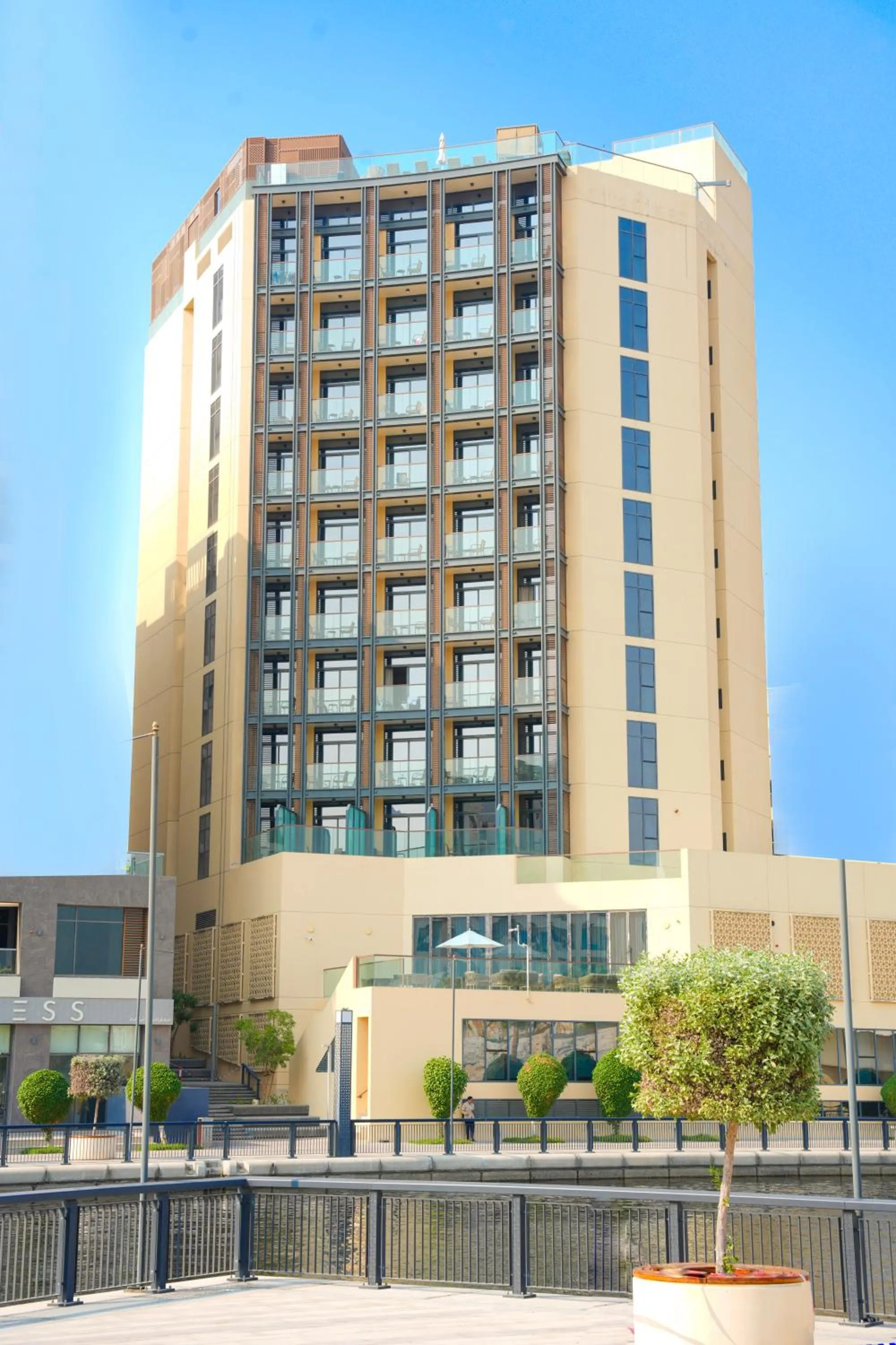 Property building in Pavilion Hotel Al Jaddaf Managed by Nooa
