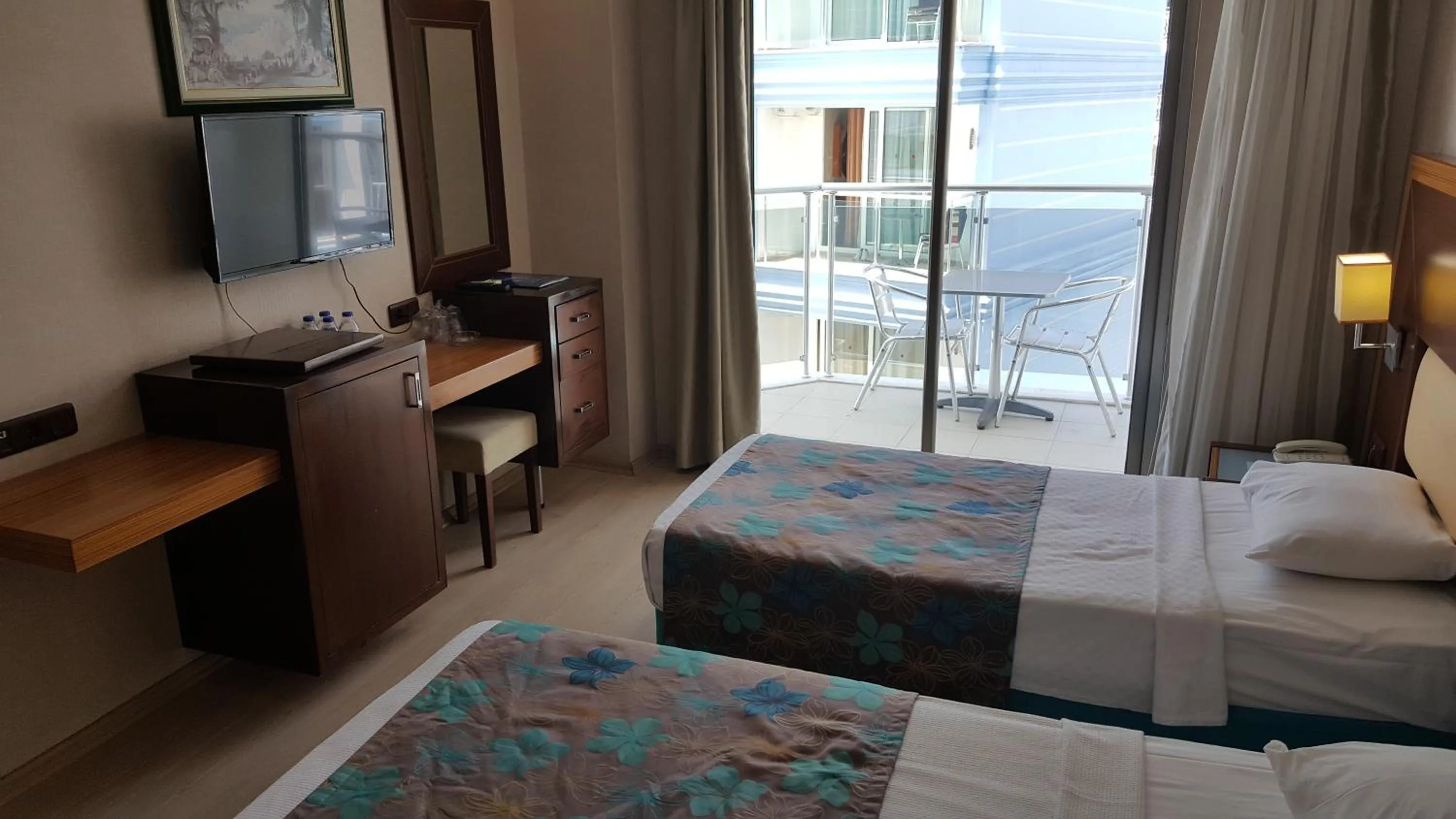 Bed in Sultan Sipahi Resort Hotel