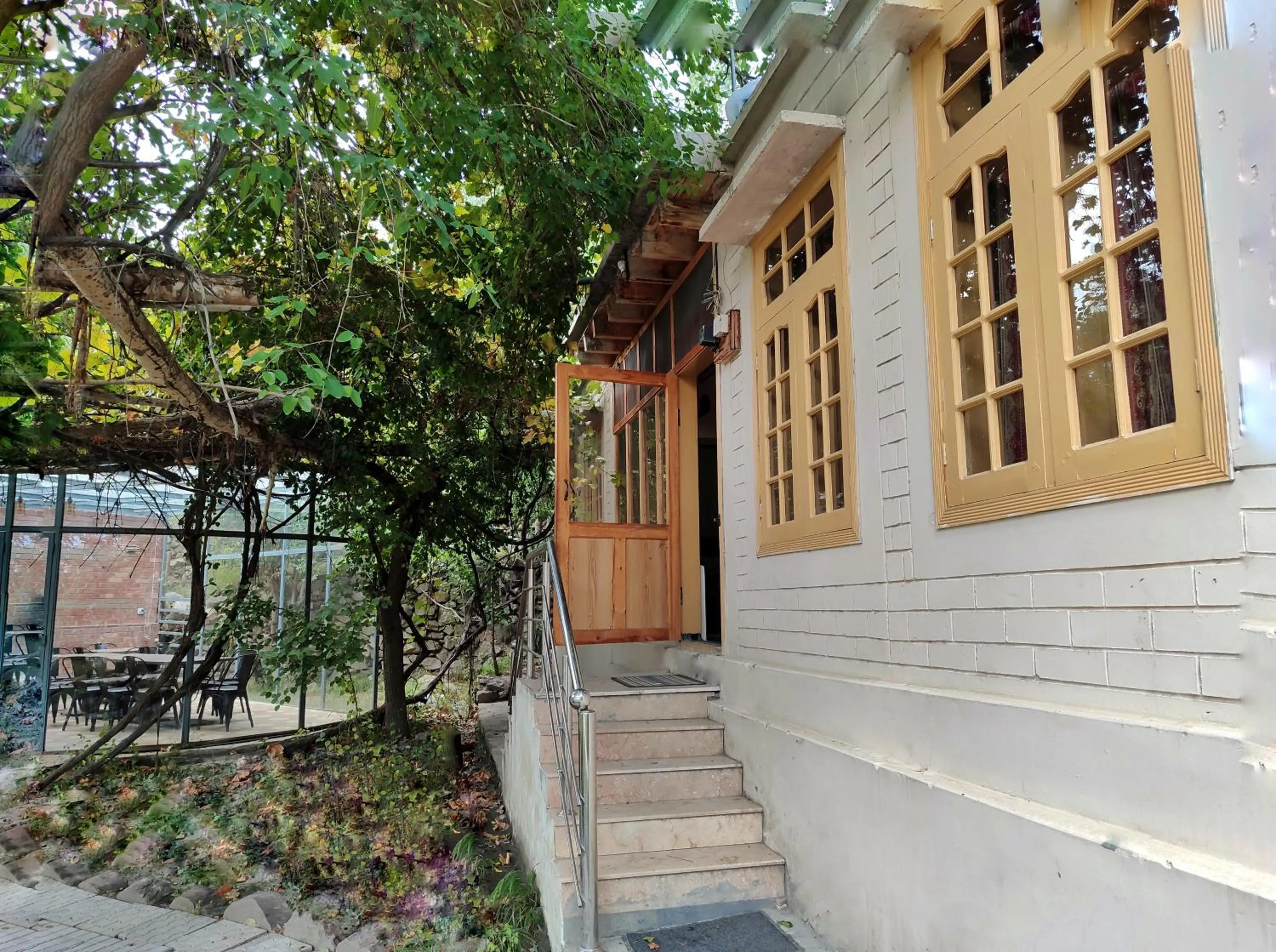 Property building in Grapes Garden Resort Hunza