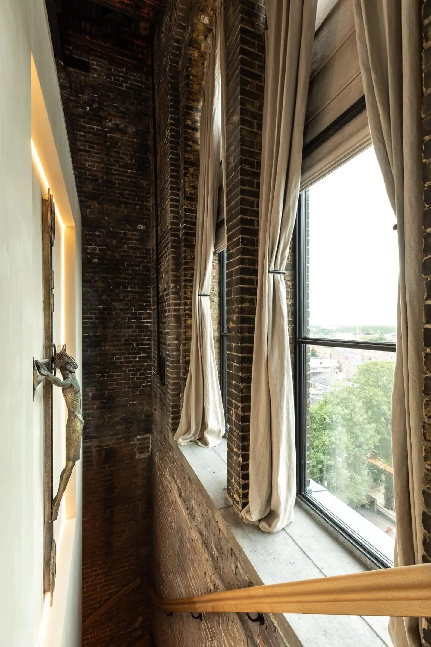 Garden view in The Clock Tower