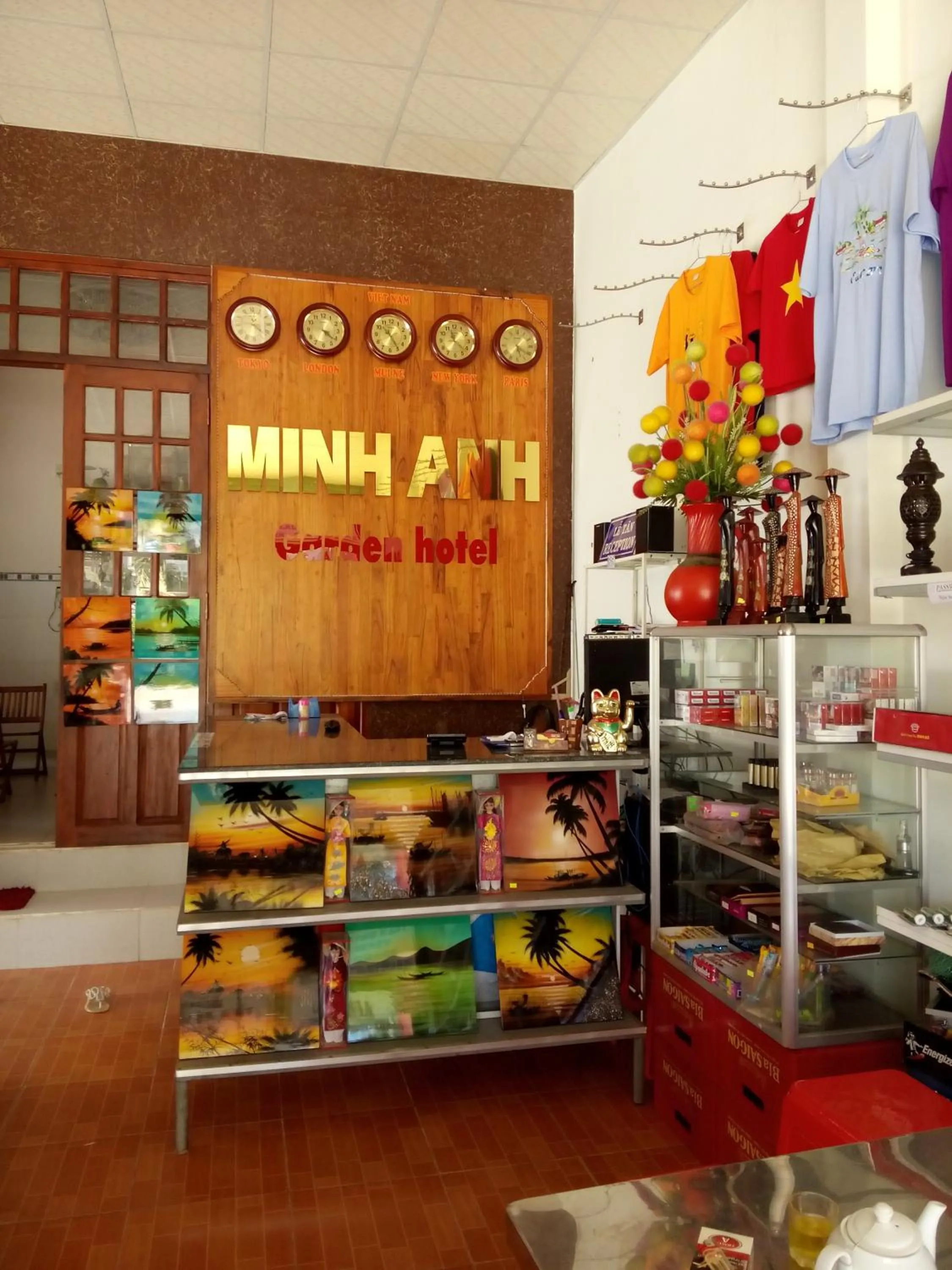 Property logo or sign in Minh Anh Garden Hotel