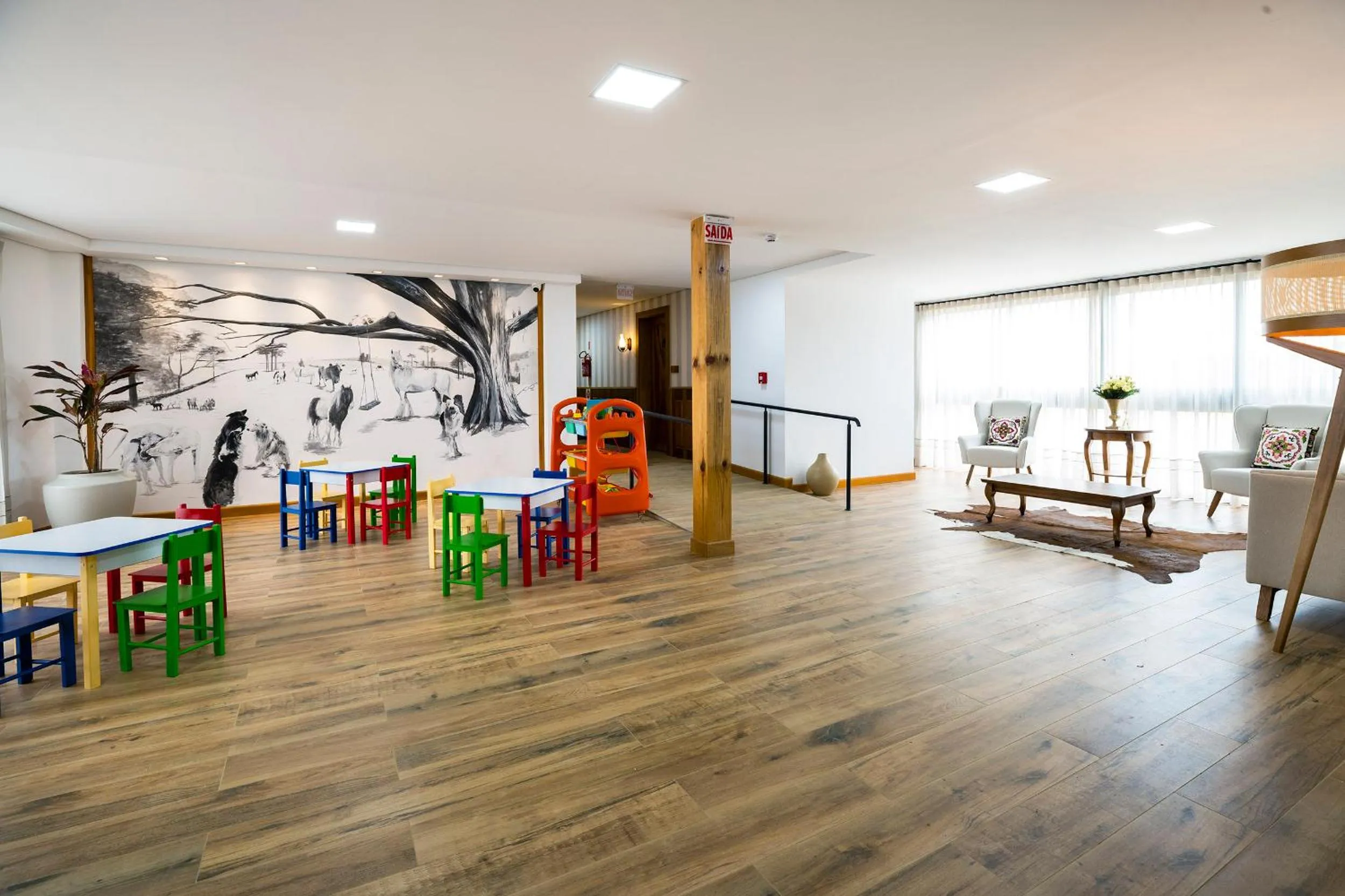 Seating area in Cerro Azul Hotel Fazenda
