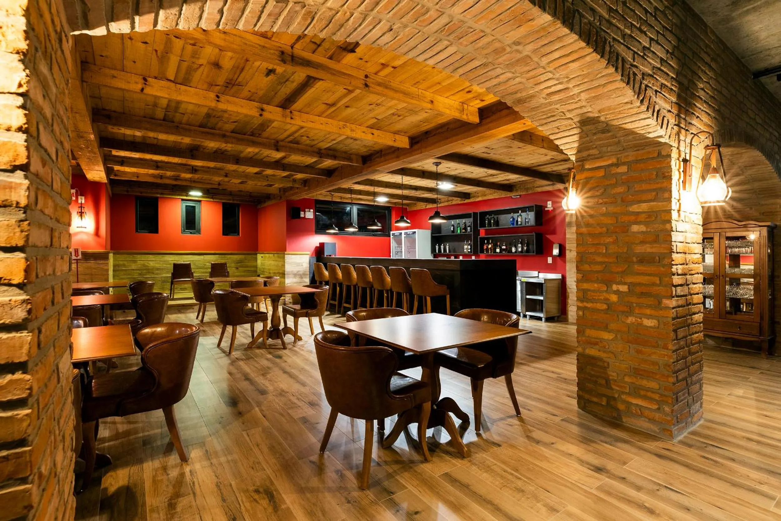 Lounge or bar in Cerro Azul Hotel Fazenda