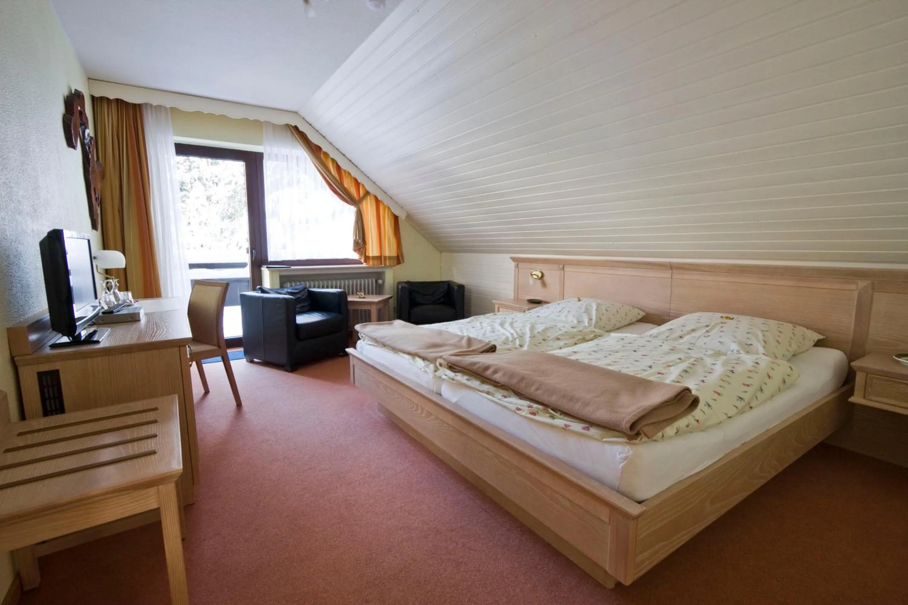 Photo of the whole room, Bed in Landhaus Fischer