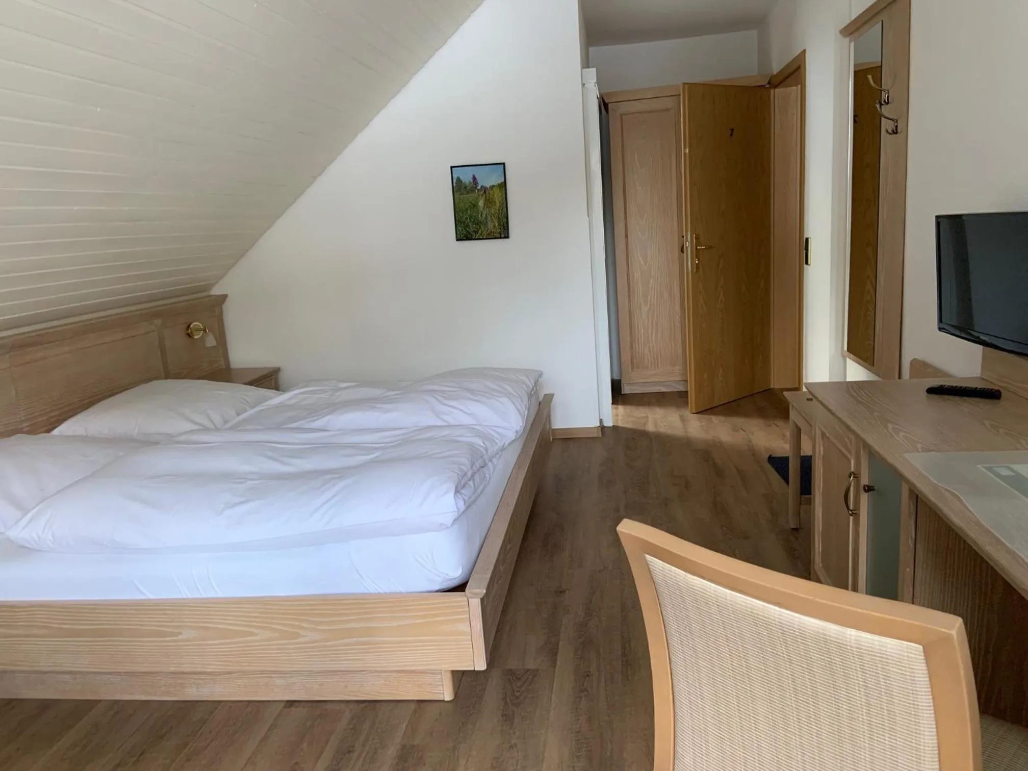 Bedroom, Bed in Landhaus Fischer