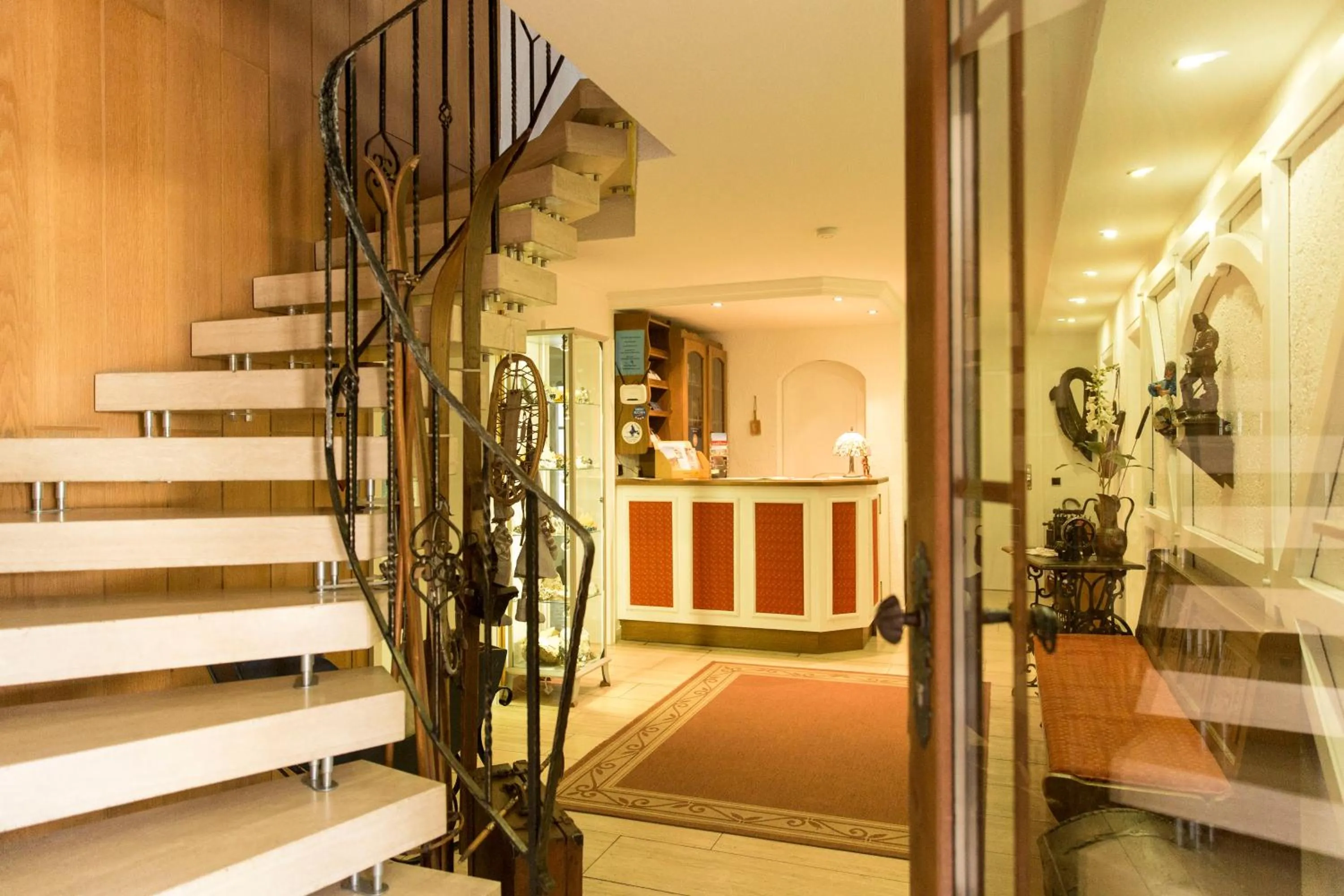 Lobby or reception in Landhaus Fischer