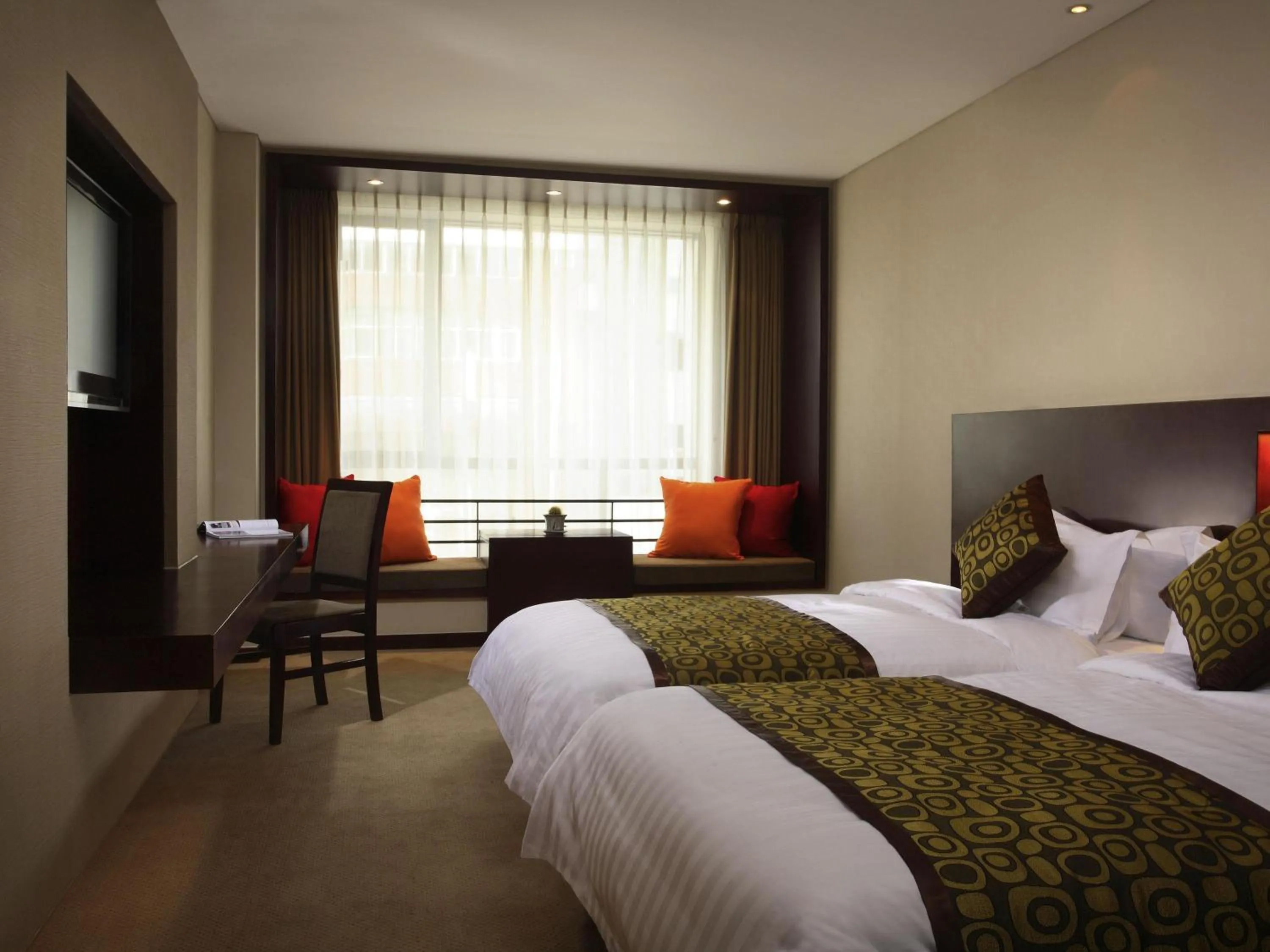Bedroom, Bed in Mercure Wanshang Beijing