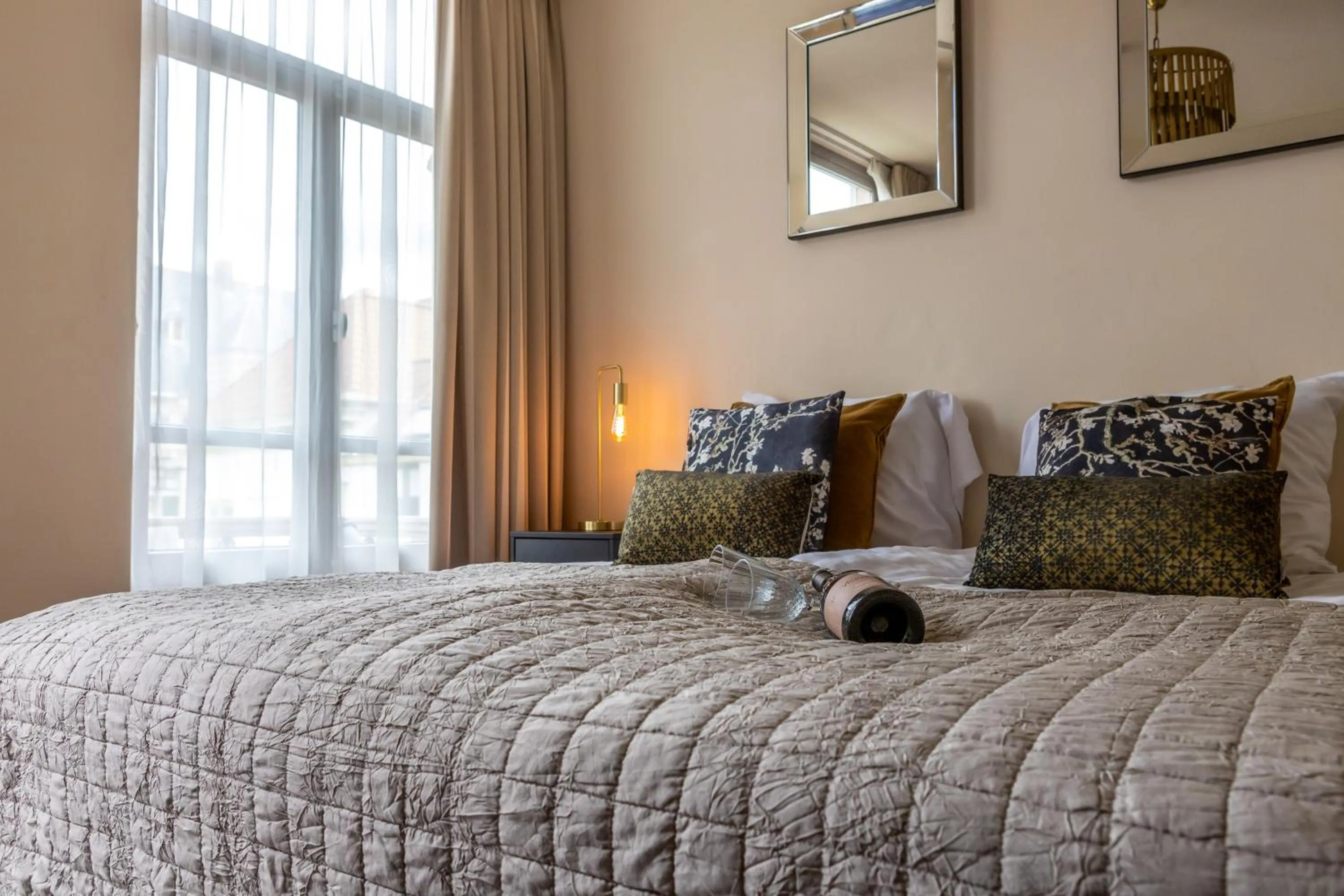 Bed in Boutique Hotel No5