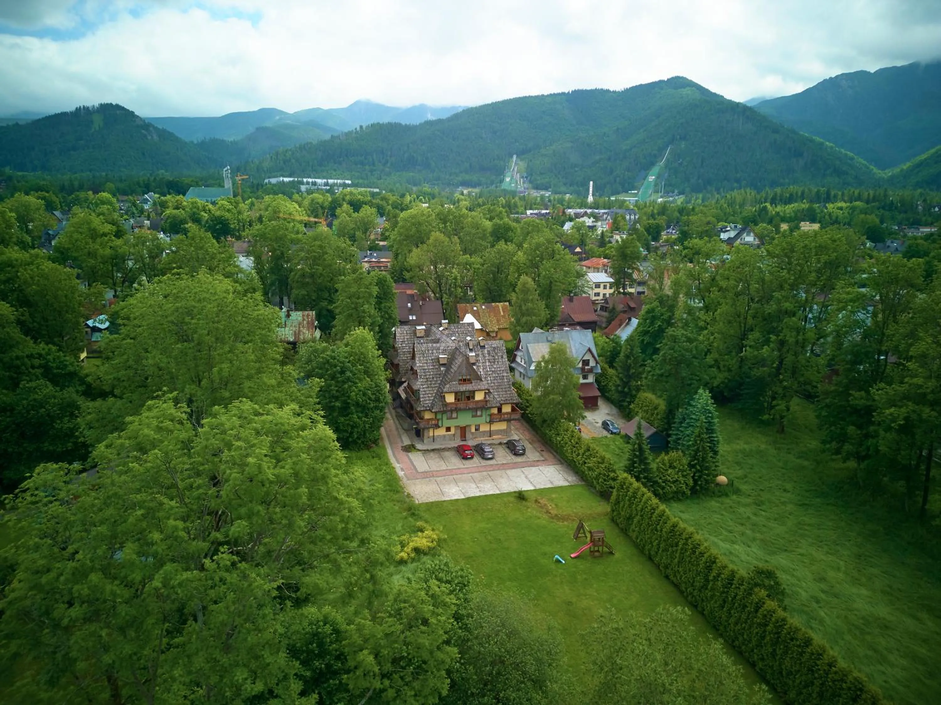 Bird's eye view in Willa Park