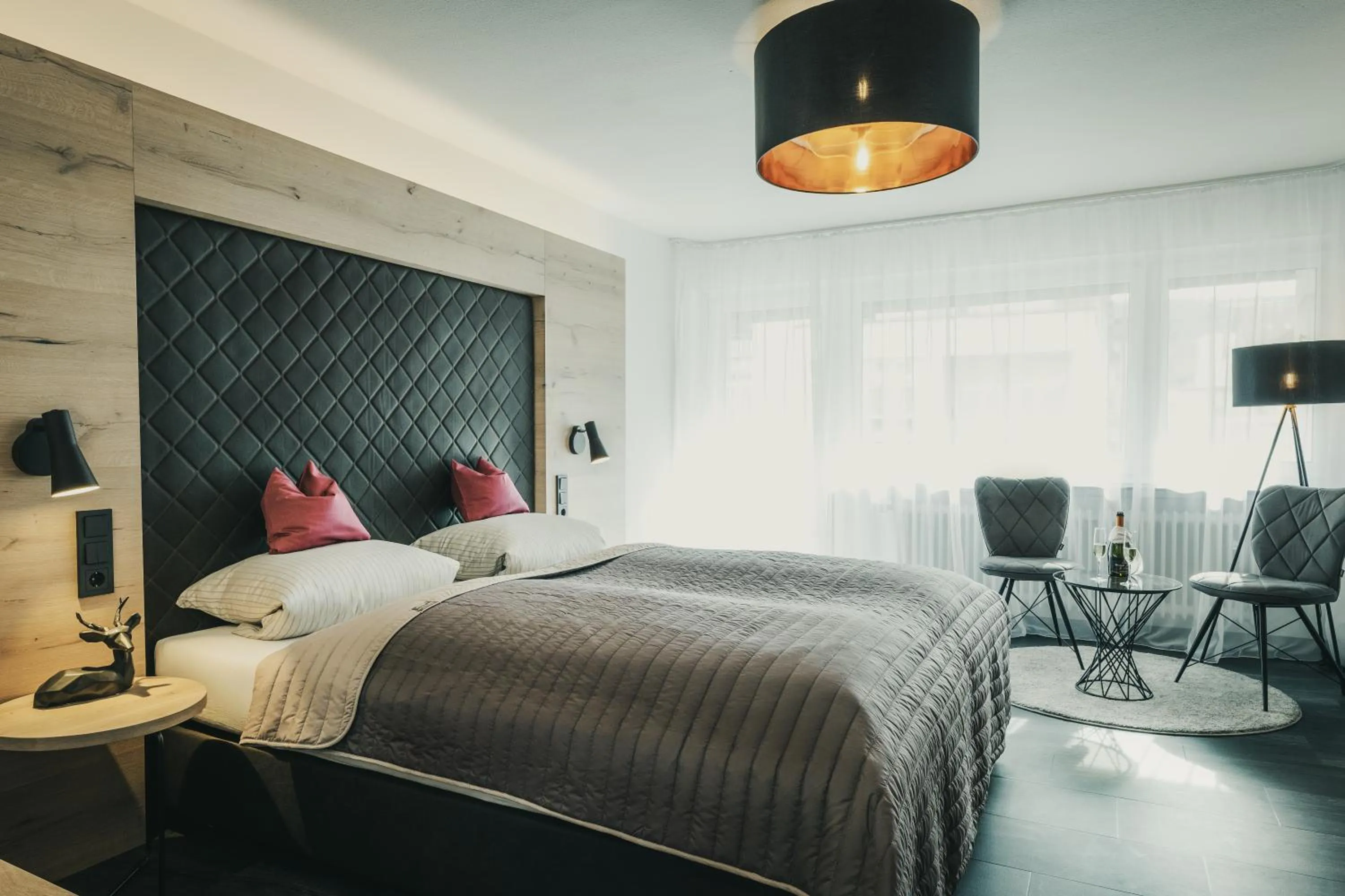 Bedroom, Bed in Hotel Koch