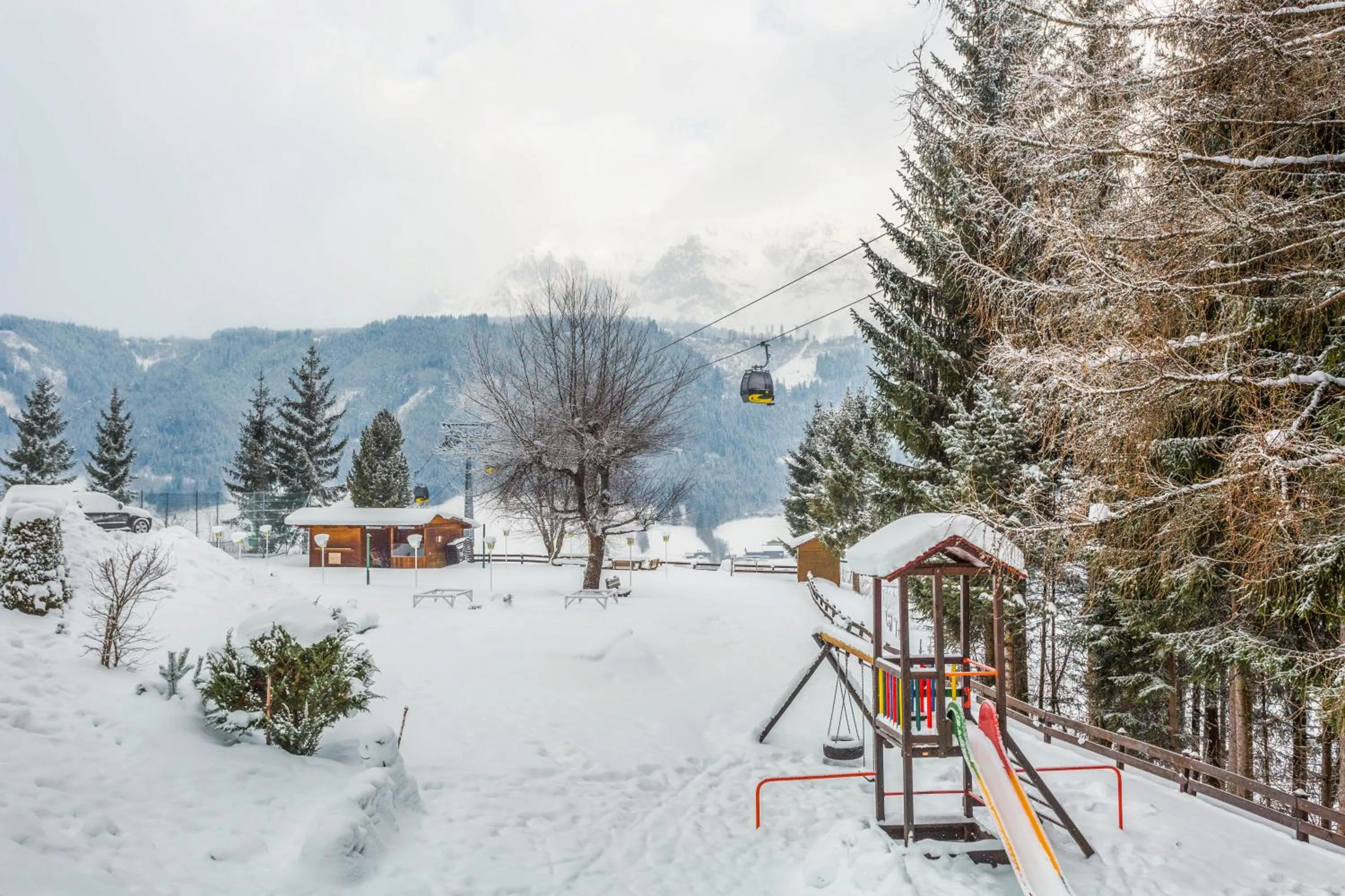 Children play ground in Alpine Club Resort