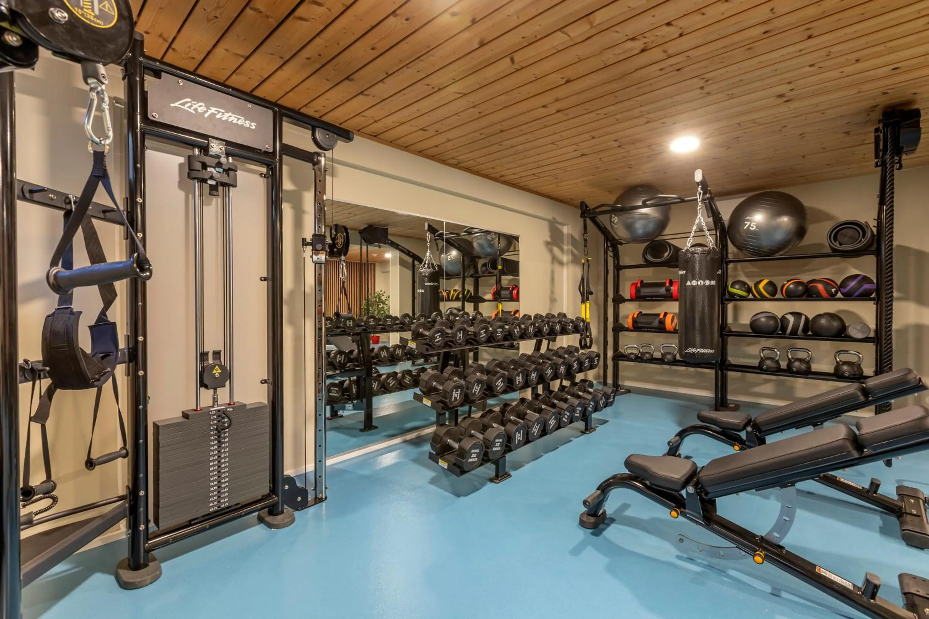 Fitness centre/facilities in Alpine Club Resort