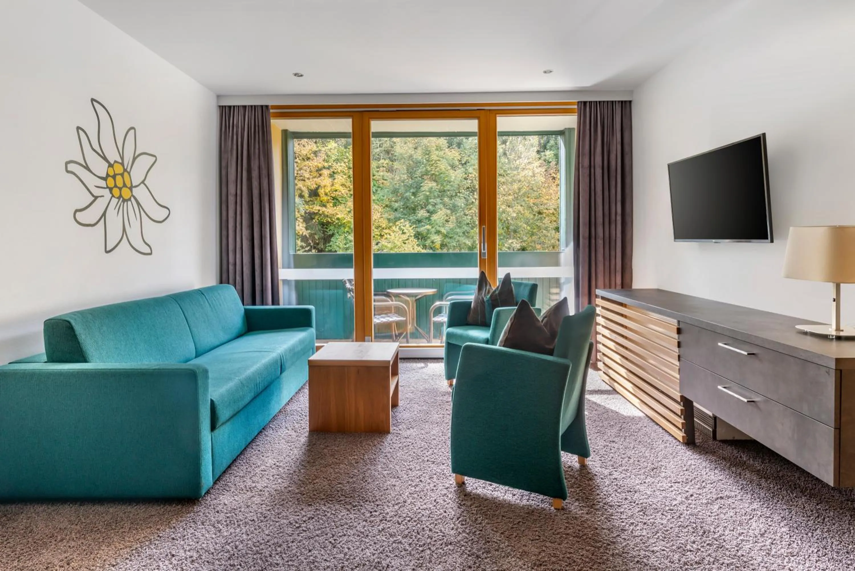 Living room in Alpine Club Resort