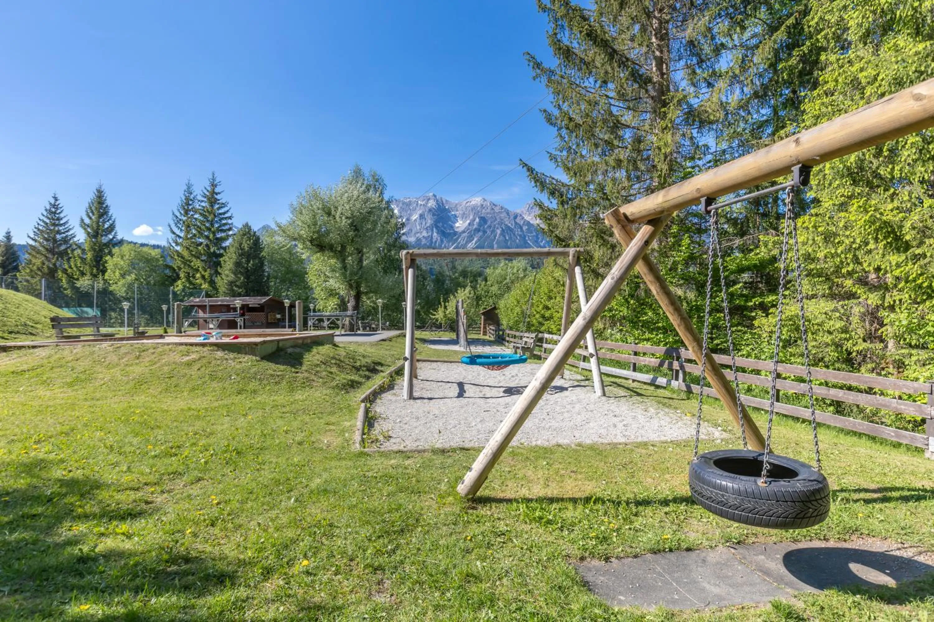 Children play ground in Alpine Club Resort
