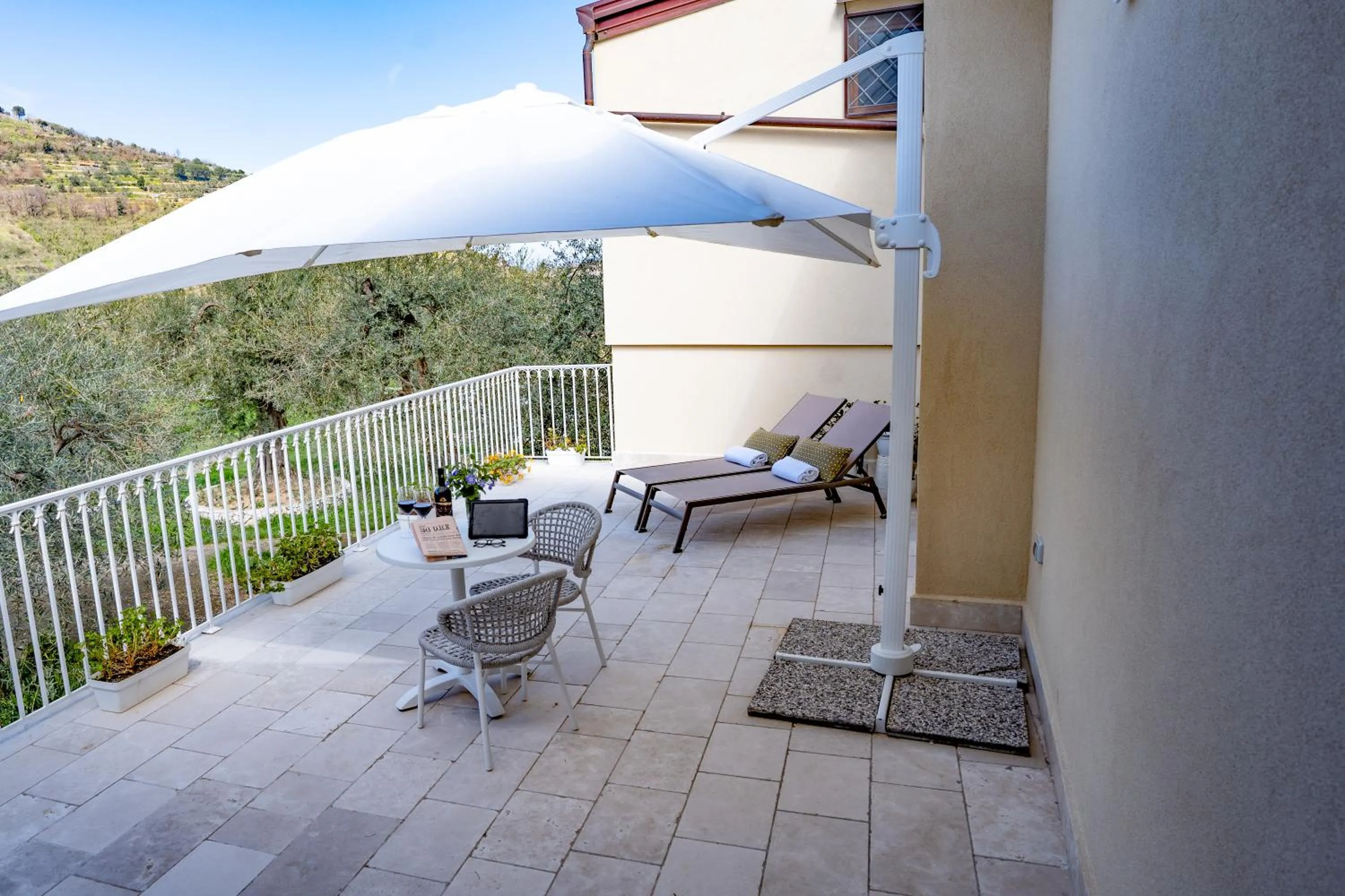 Natural landscape in Tenuta Miranda Agriresort